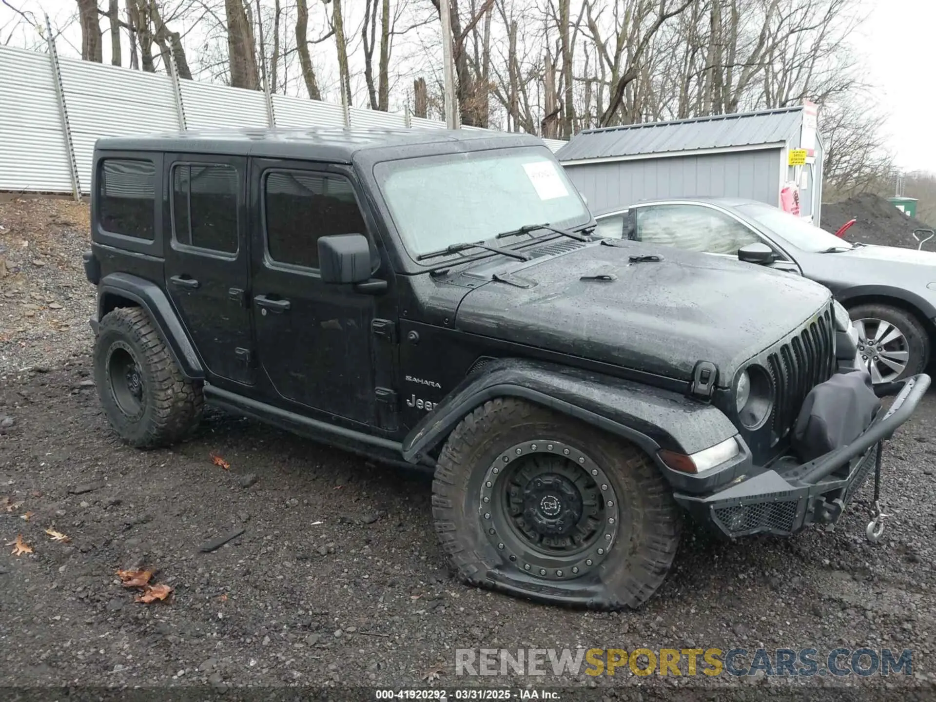 1 Photograph of a damaged car 1C4HJXEN0MW502118 JEEP WRANGLER UNLIMITED 2021