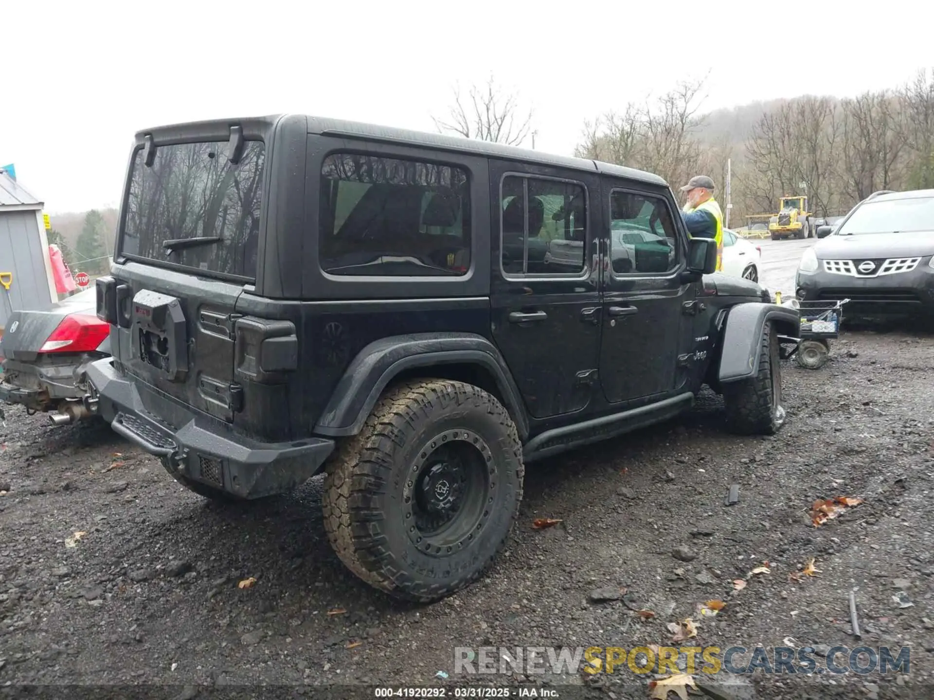 4 Photograph of a damaged car 1C4HJXEN0MW502118 JEEP WRANGLER UNLIMITED 2021