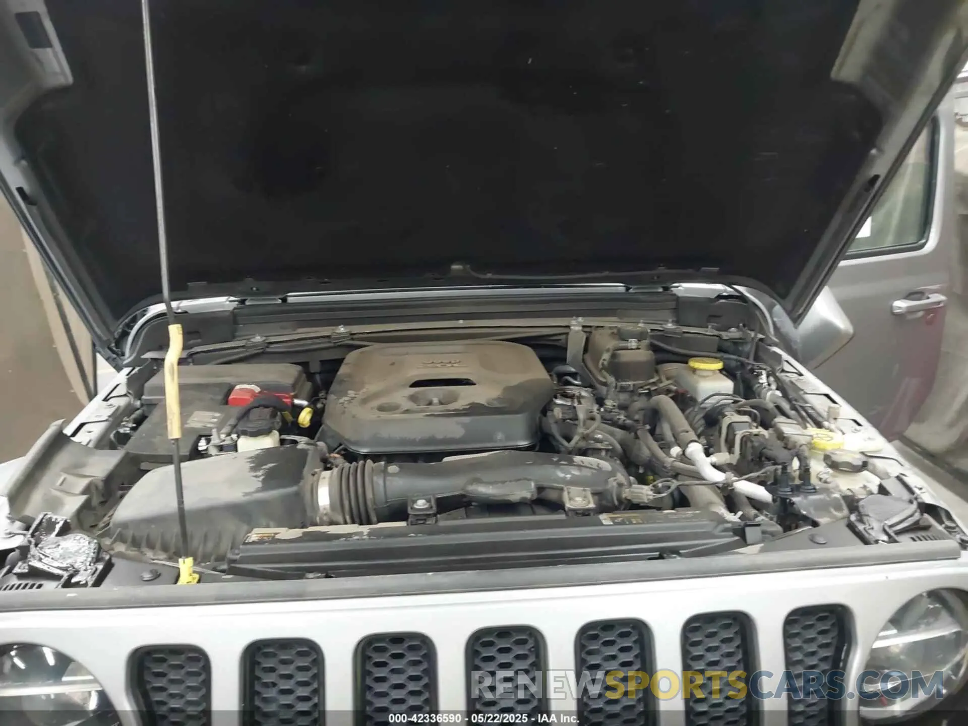 10 Photograph of a damaged car 1C4HJXEN1MW529568 JEEP WRANGLER UNLIMITED 2021