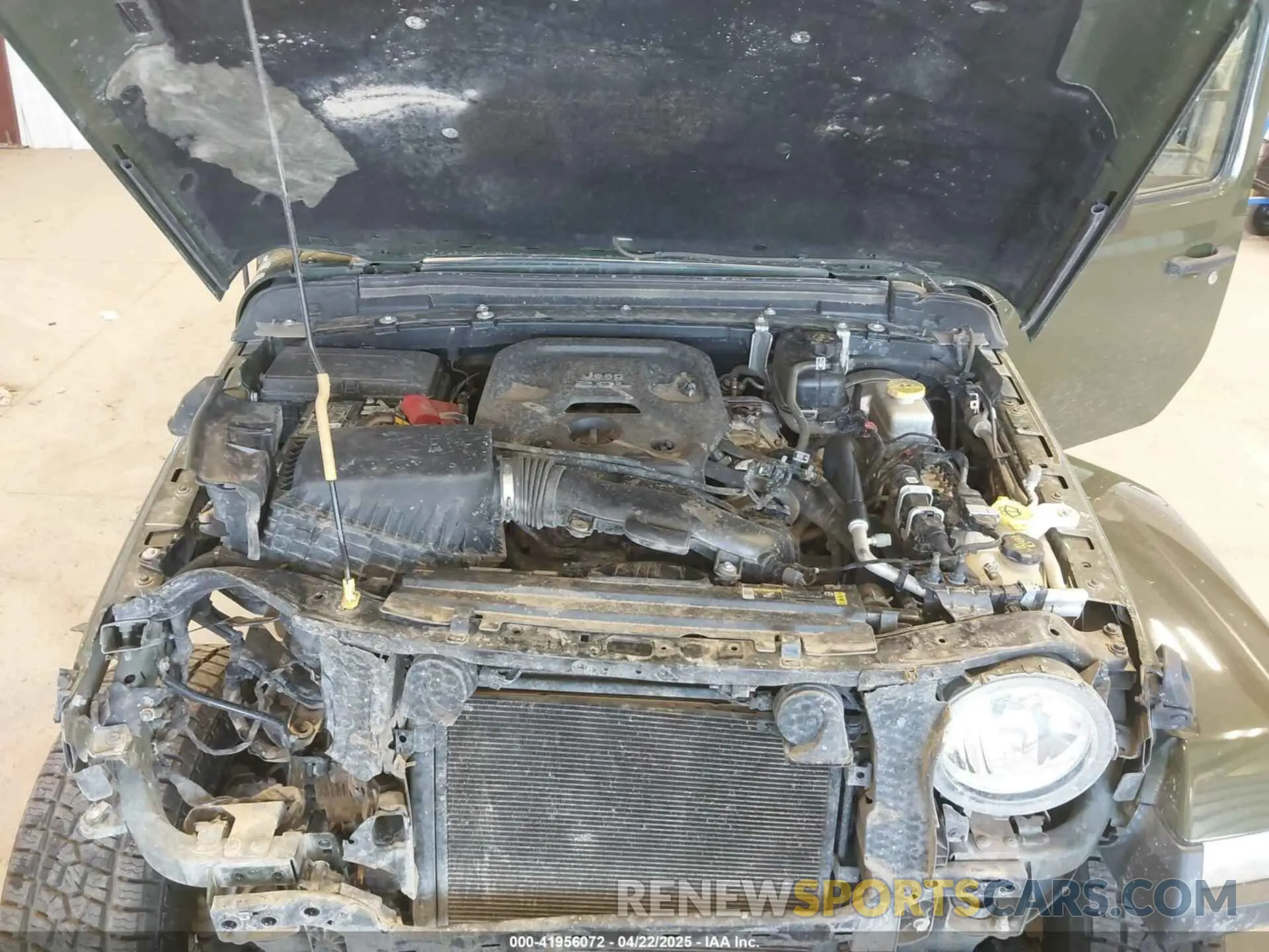 10 Photograph of a damaged car 1C4HJXEN2MW592565 JEEP WRANGLER UNLIMITED 2021