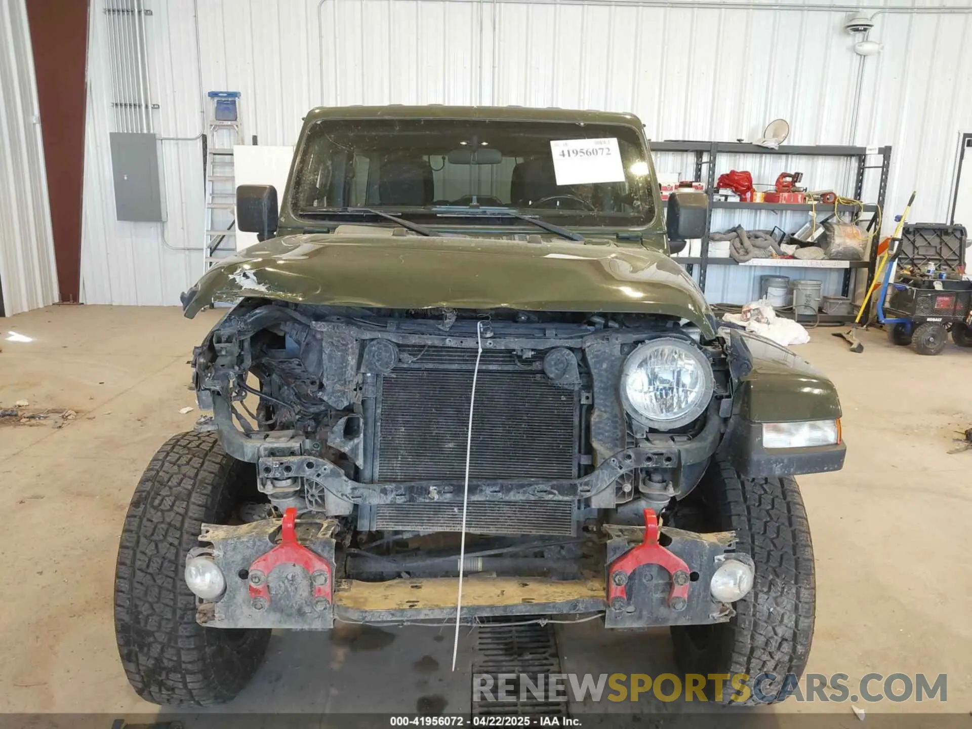13 Photograph of a damaged car 1C4HJXEN2MW592565 JEEP WRANGLER UNLIMITED 2021