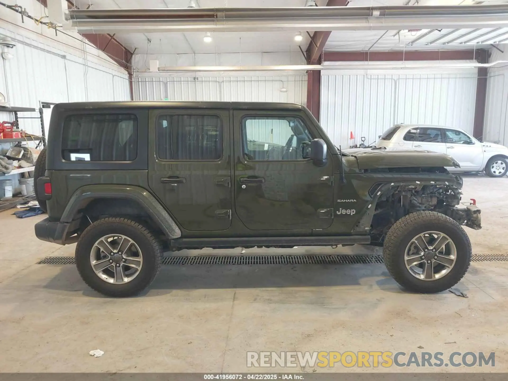 14 Photograph of a damaged car 1C4HJXEN2MW592565 JEEP WRANGLER UNLIMITED 2021
