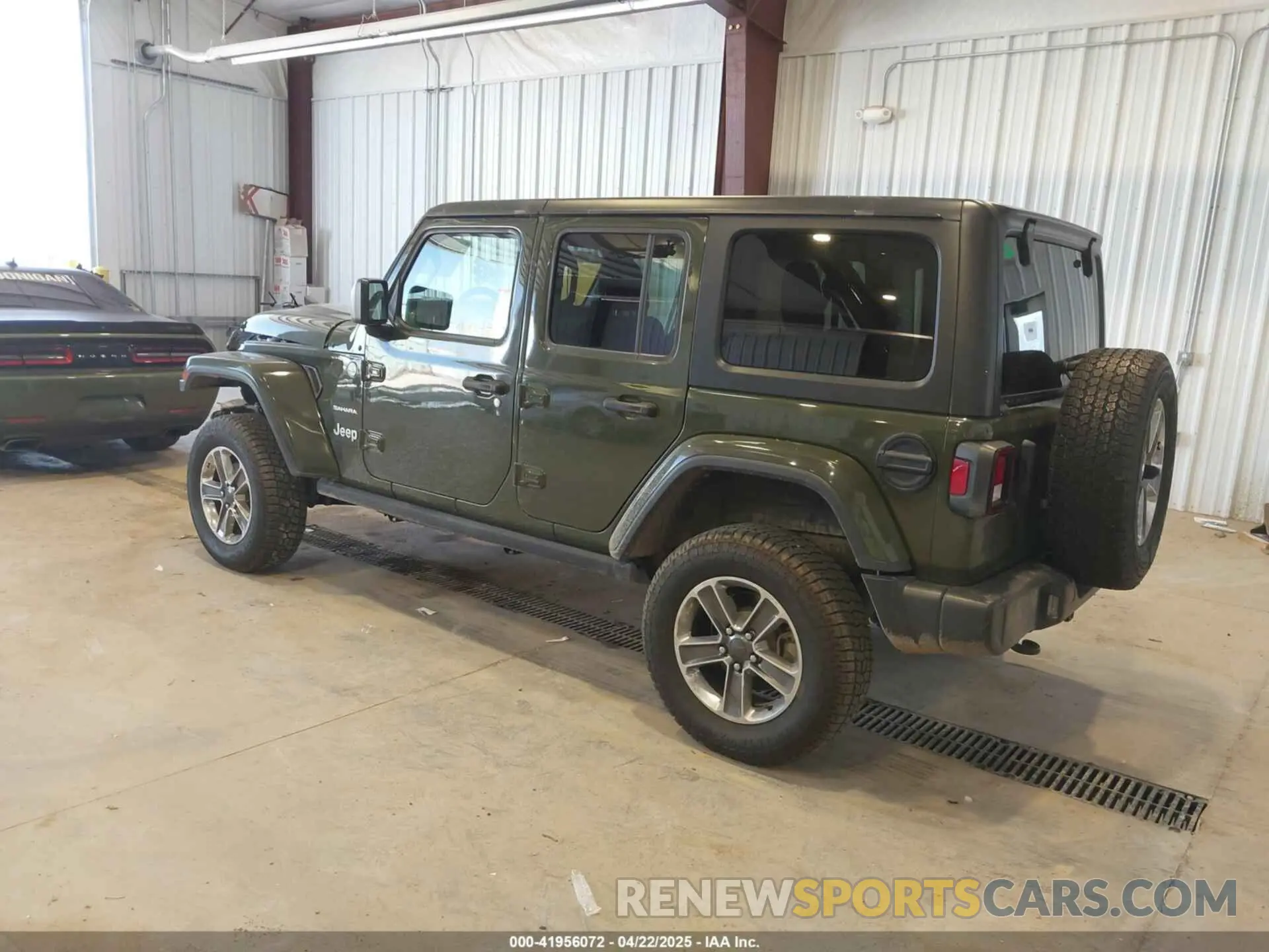 3 Photograph of a damaged car 1C4HJXEN2MW592565 JEEP WRANGLER UNLIMITED 2021