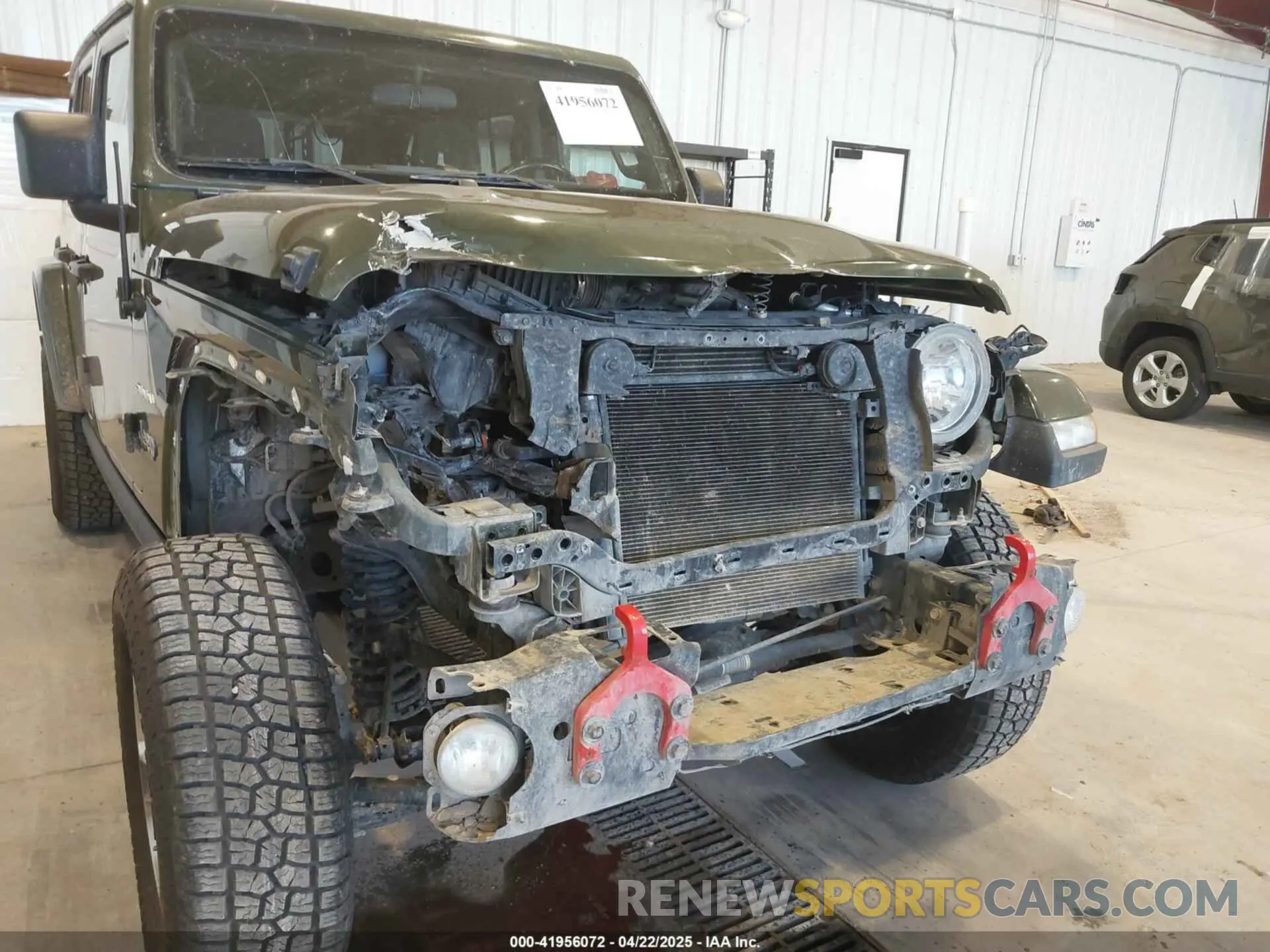 6 Photograph of a damaged car 1C4HJXEN2MW592565 JEEP WRANGLER UNLIMITED 2021