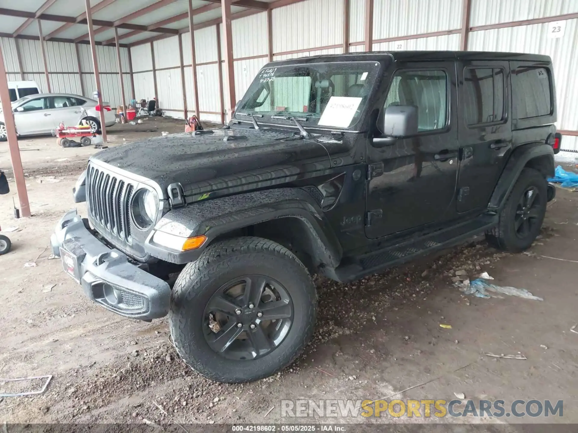 2 Photograph of a damaged car 1C4HJXEN2MW792491 JEEP WRANGLER UNLIMITED 2021