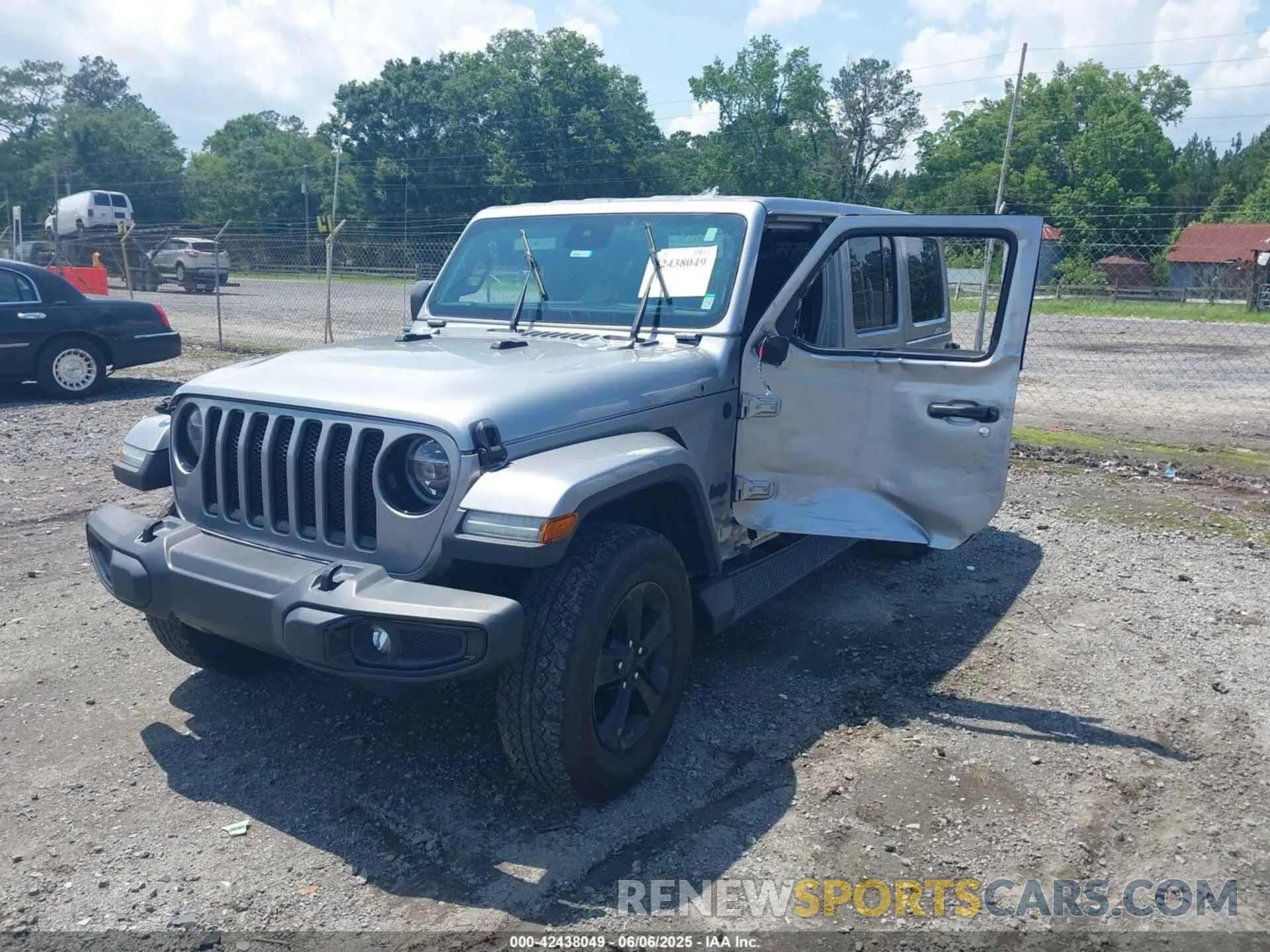 2 Photograph of a damaged car 1C4HJXEN3MW628845 JEEP WRANGLER UNLIMITED 2021