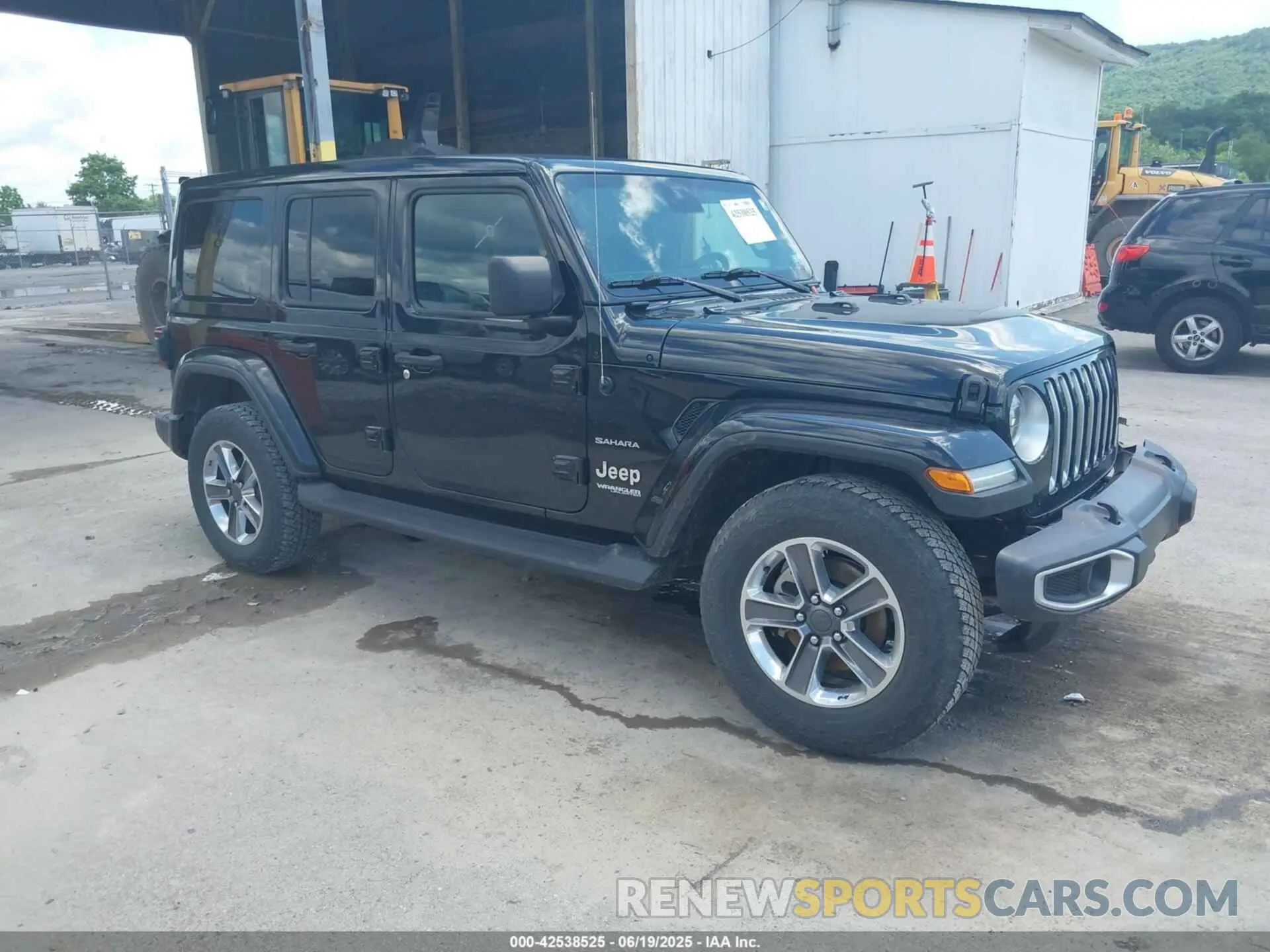 1 Photograph of a damaged car 1C4HJXEN4MW610287 JEEP WRANGLER UNLIMITED 2021