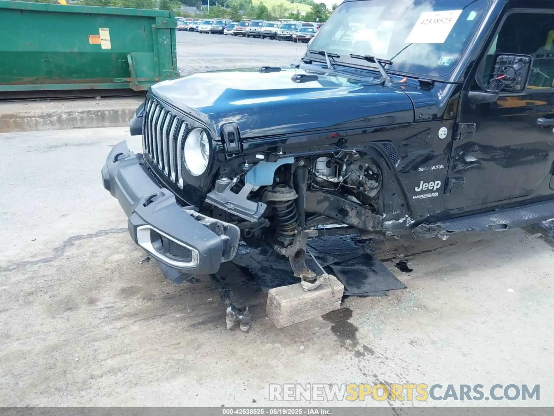 6 Photograph of a damaged car 1C4HJXEN4MW610287 JEEP WRANGLER UNLIMITED 2021