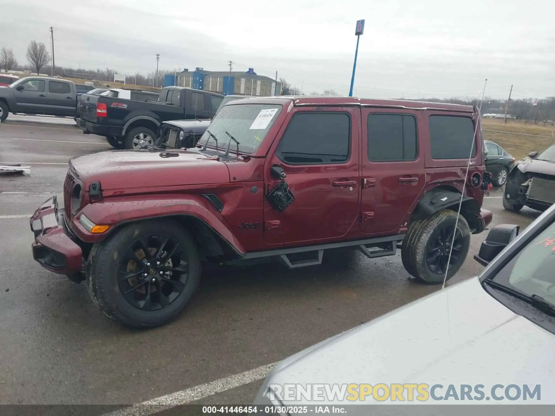 15 Photograph of a damaged car 1C4HJXEN5MW609102 JEEP WRANGLER UNLIMITED 2021