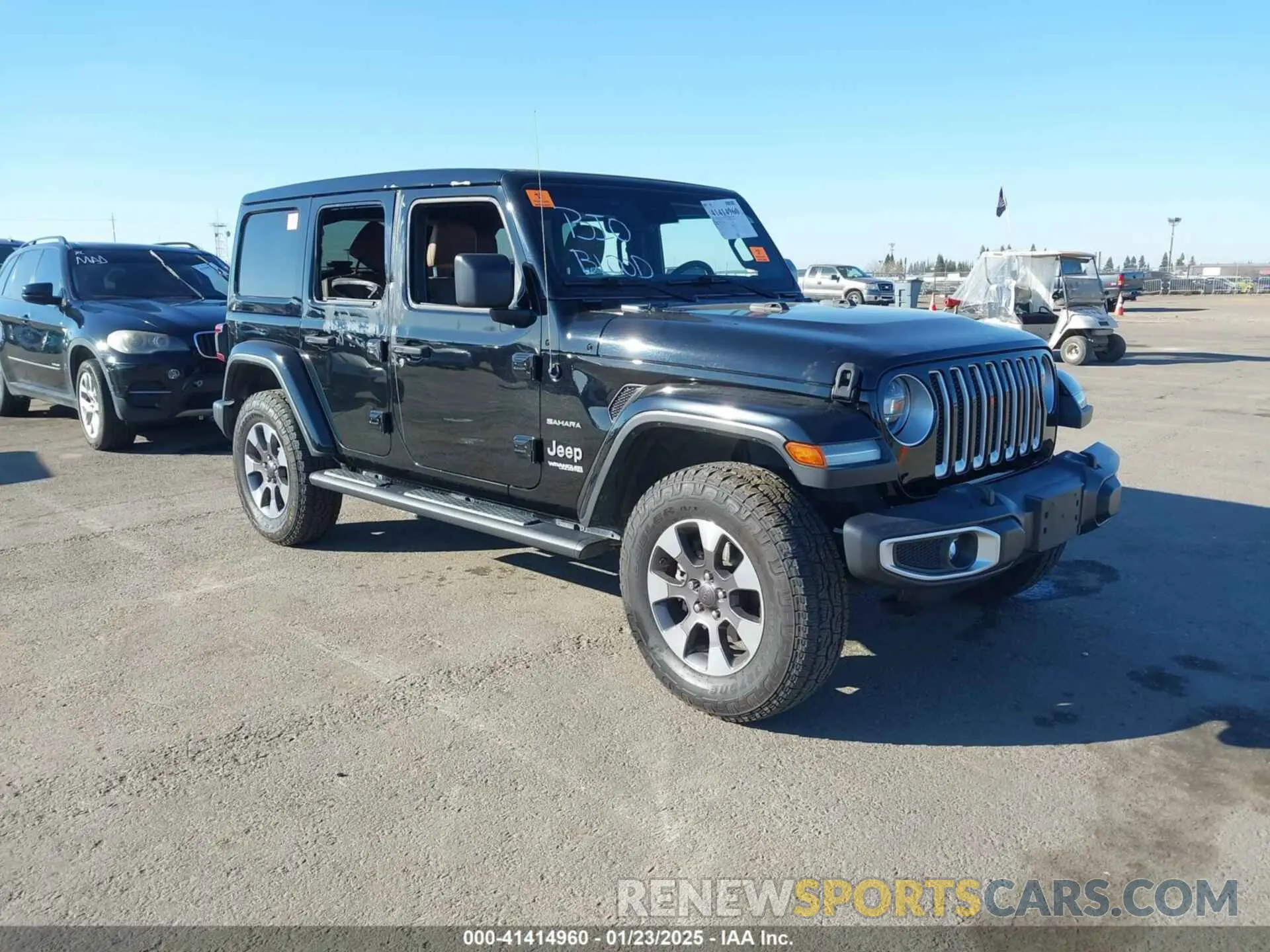 1 Photograph of a damaged car 1C4HJXEN5MW659188 JEEP WRANGLER UNLIMITED 2021