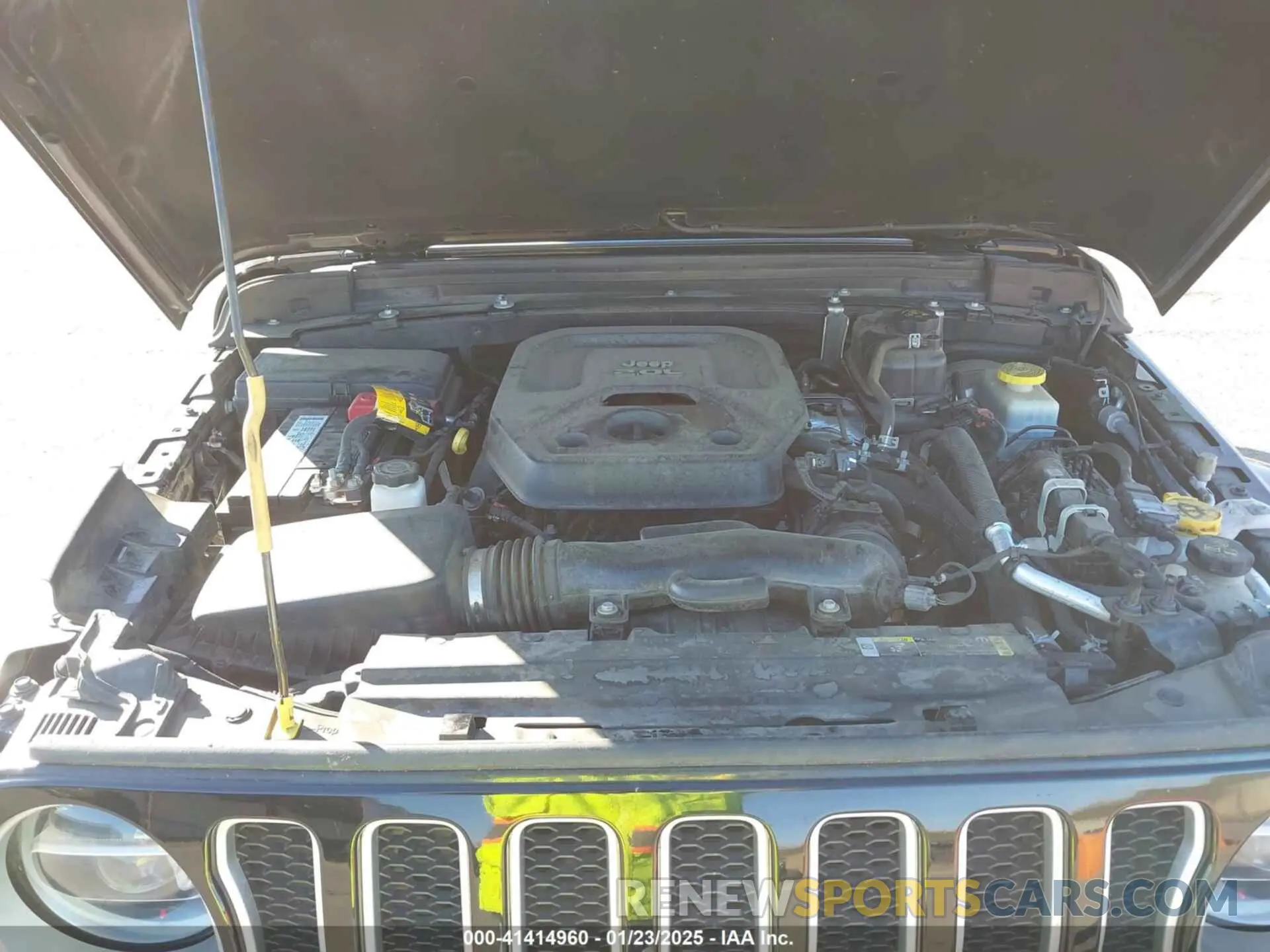 10 Photograph of a damaged car 1C4HJXEN5MW659188 JEEP WRANGLER UNLIMITED 2021