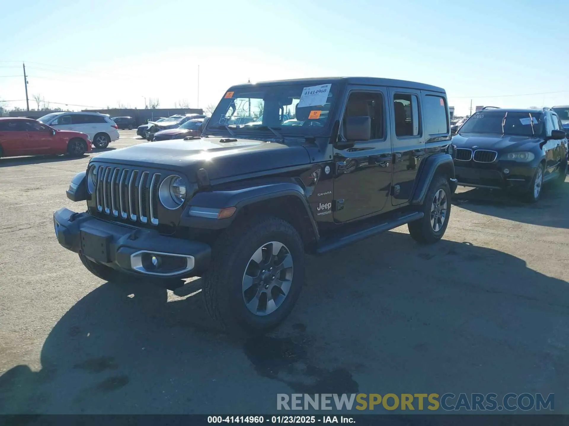 2 Photograph of a damaged car 1C4HJXEN5MW659188 JEEP WRANGLER UNLIMITED 2021