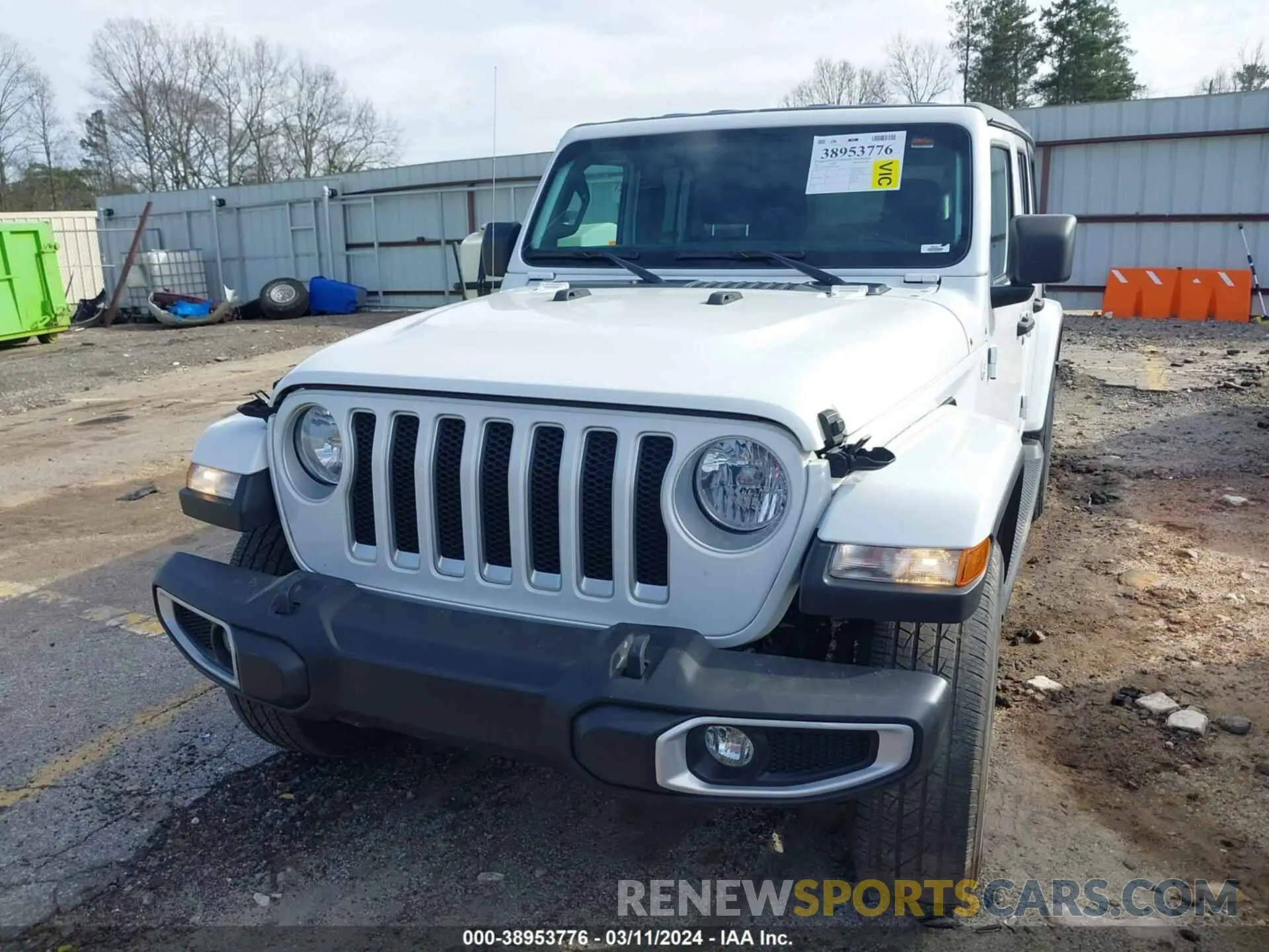 6 Photograph of a damaged car 1C4HJXEN7MW592920 JEEP WRANGLER UNLIMITED 2021
