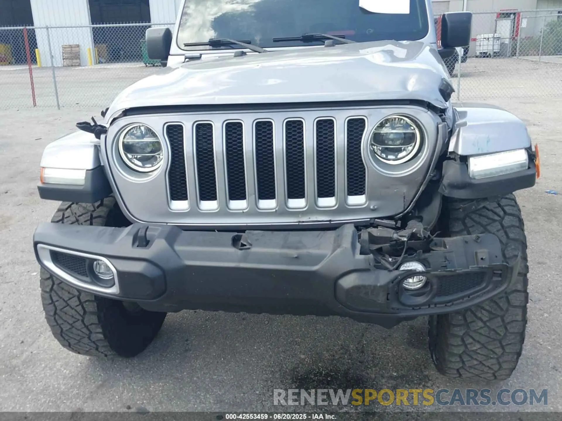 6 Photograph of a damaged car 1C4HJXEN9MW637288 JEEP WRANGLER UNLIMITED 2021