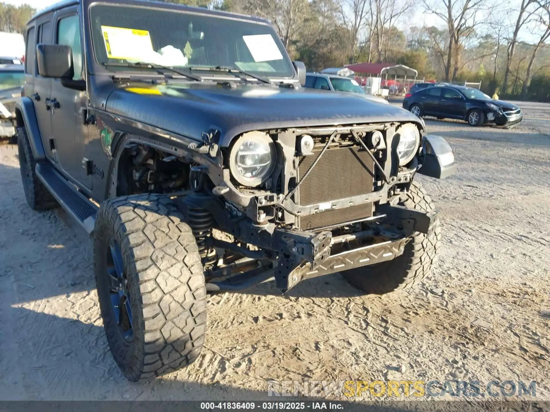 6 Photograph of a damaged car 1C4HJXENXMW681445 JEEP WRANGLER UNLIMITED 2021