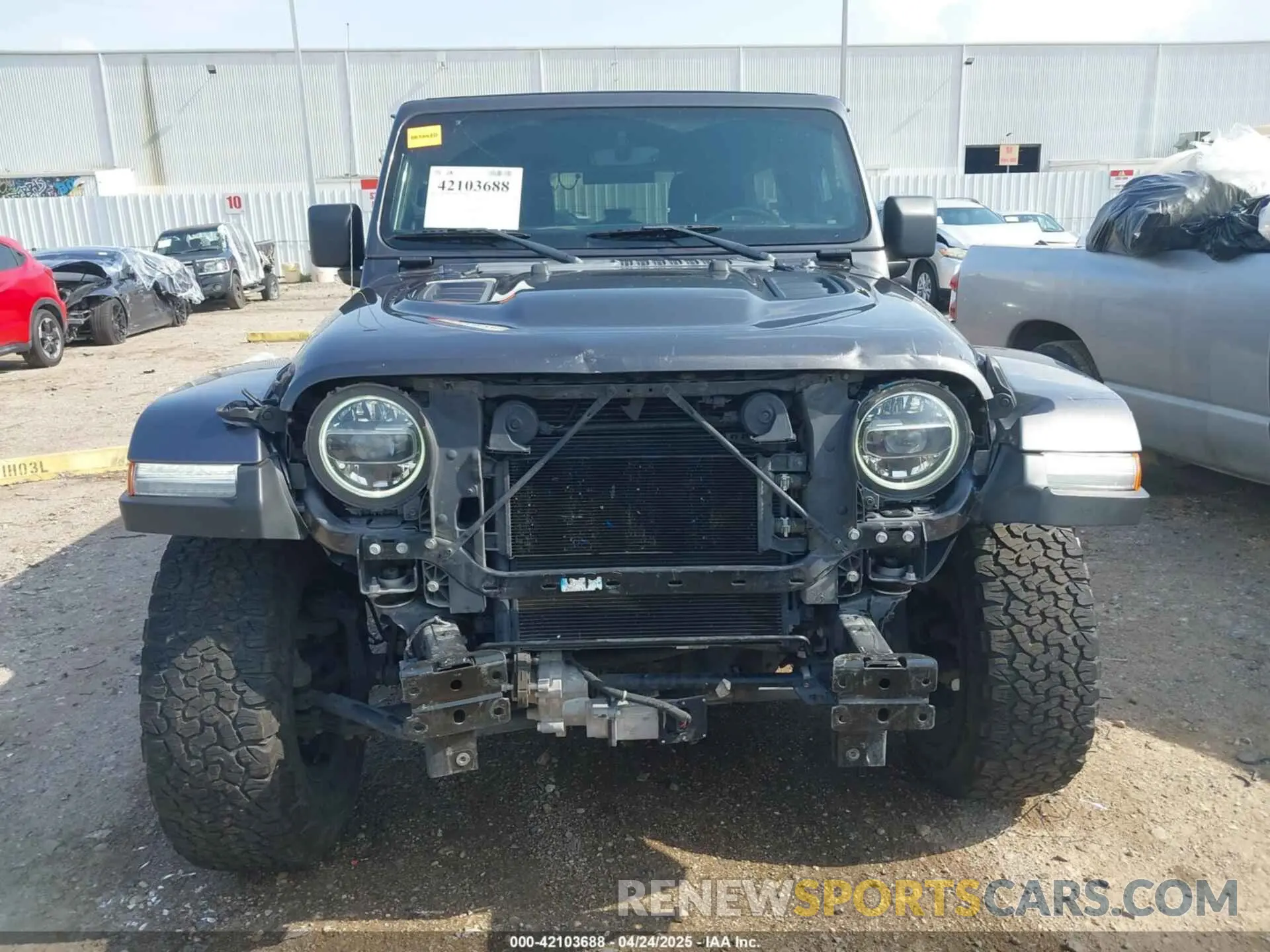 13 Photograph of a damaged car 1C4HJXFG0MW556857 JEEP WRANGLER UNLIMITED 2021