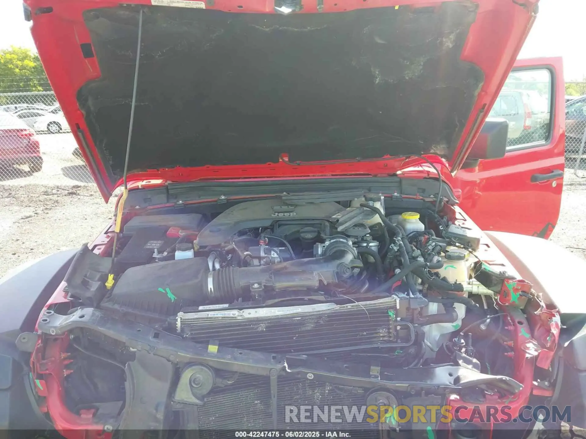 10 Photograph of a damaged car 1C4HJXFG2MW575541 JEEP WRANGLER UNLIMITED 2021