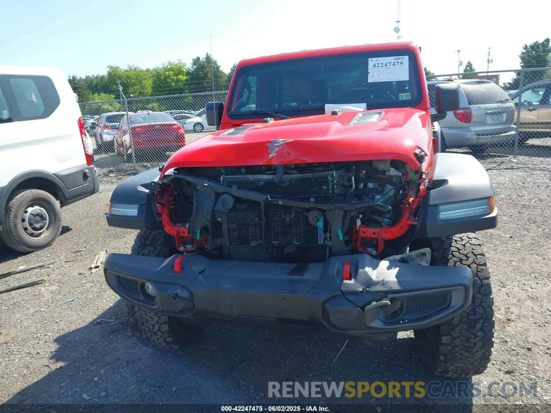 6 Photograph of a damaged car 1C4HJXFG2MW575541 JEEP WRANGLER UNLIMITED 2021