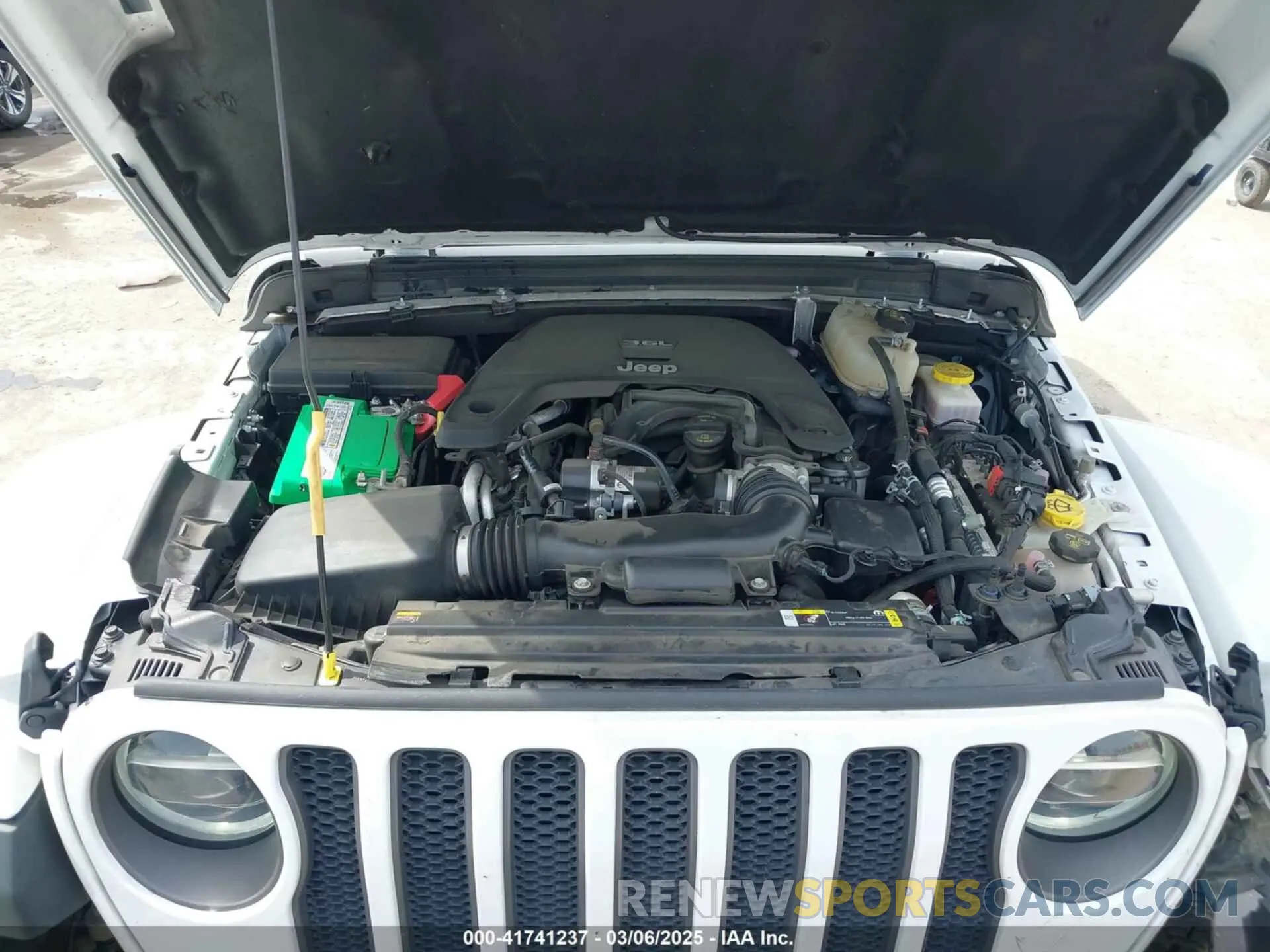 10 Photograph of a damaged car 1C4HJXFG3MW526008 JEEP WRANGLER UNLIMITED 2021