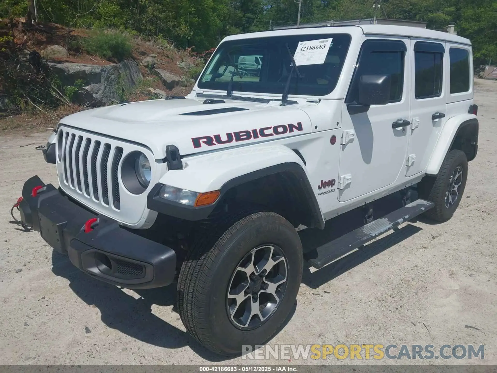 2 Photograph of a damaged car 1C4HJXFG5MW586842 JEEP WRANGLER UNLIMITED 2021