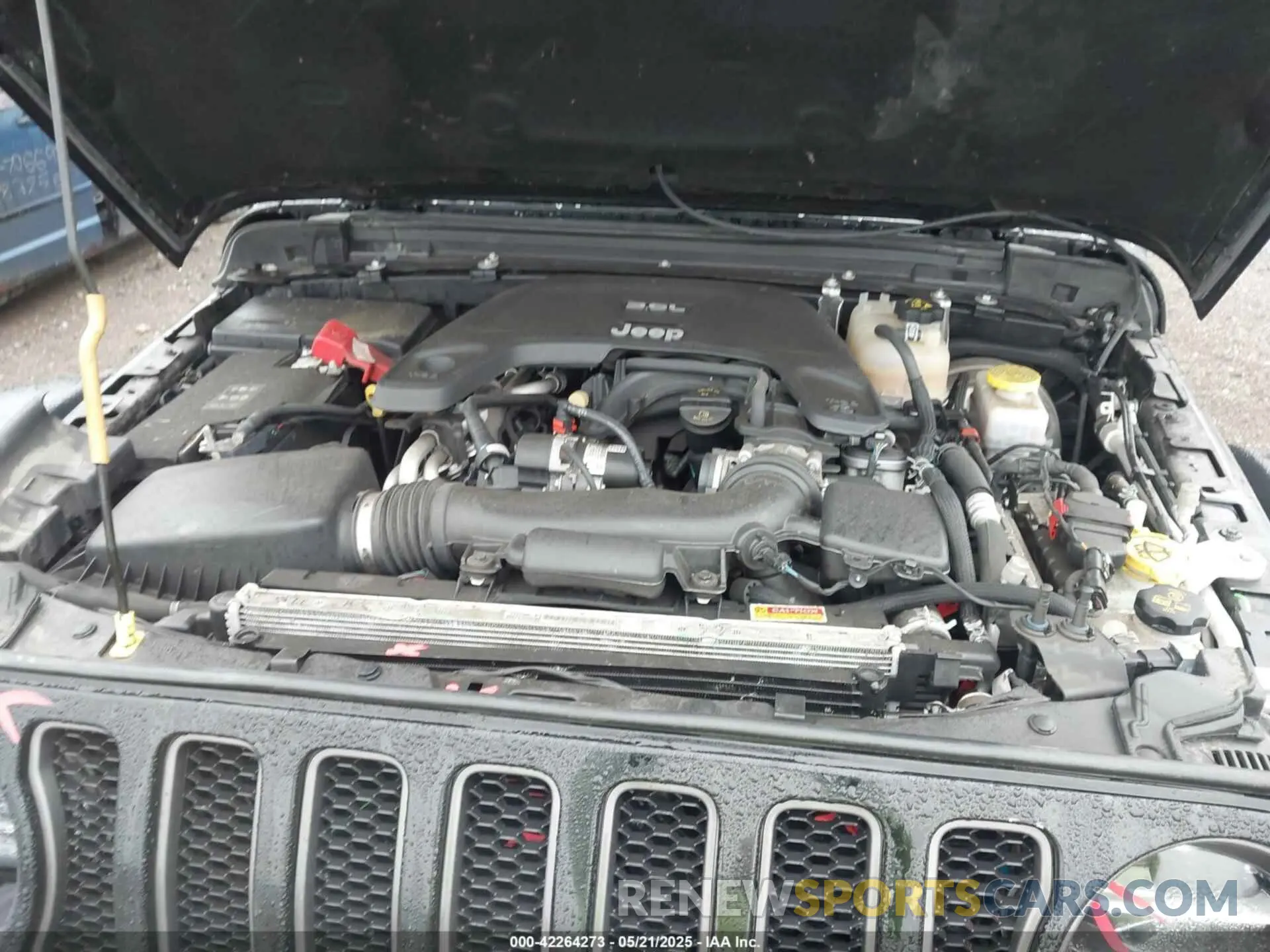 10 Photograph of a damaged car 1C4HJXFG8MW759060 JEEP WRANGLER UNLIMITED 2021