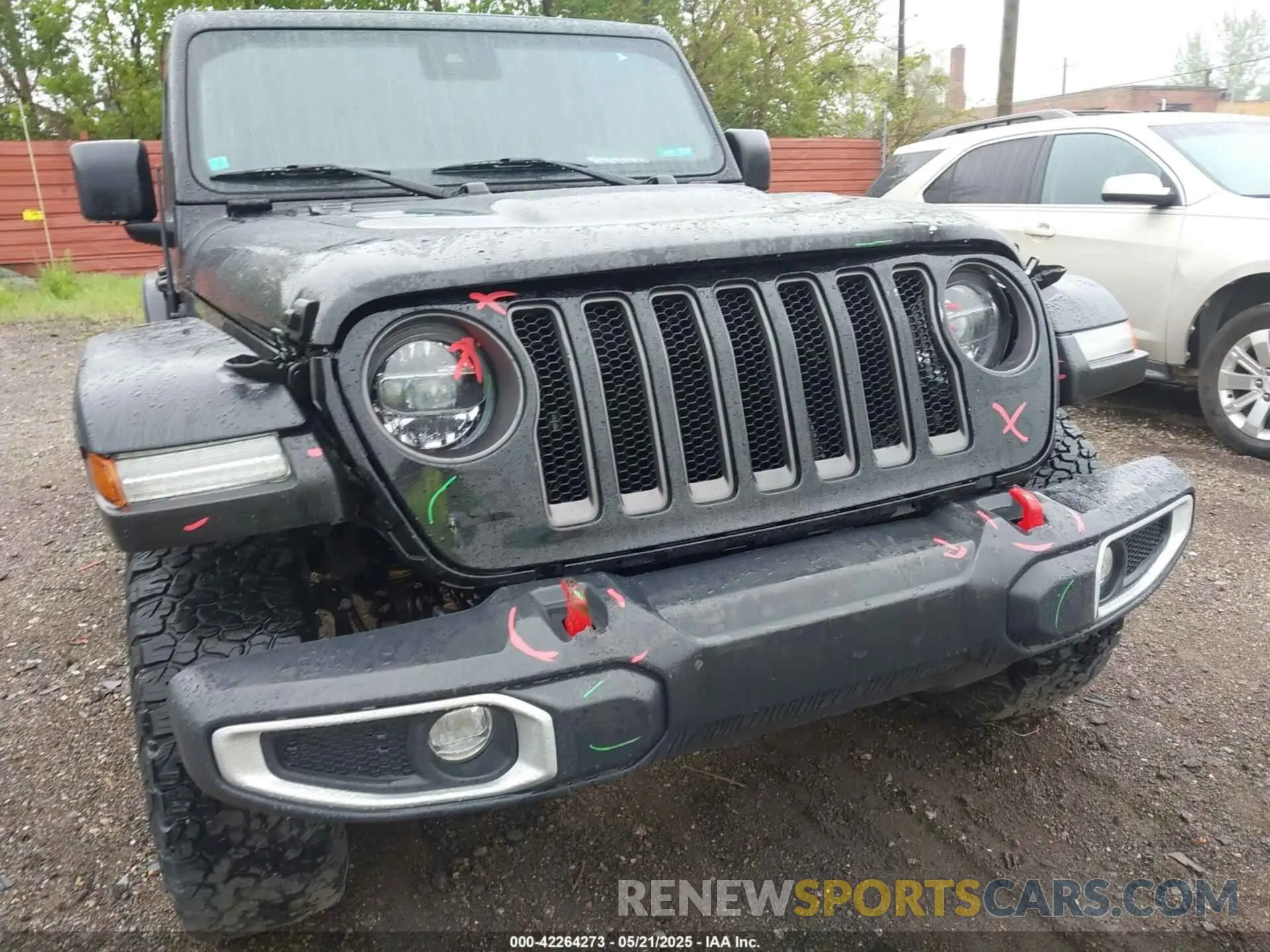 17 Photograph of a damaged car 1C4HJXFG8MW759060 JEEP WRANGLER UNLIMITED 2021