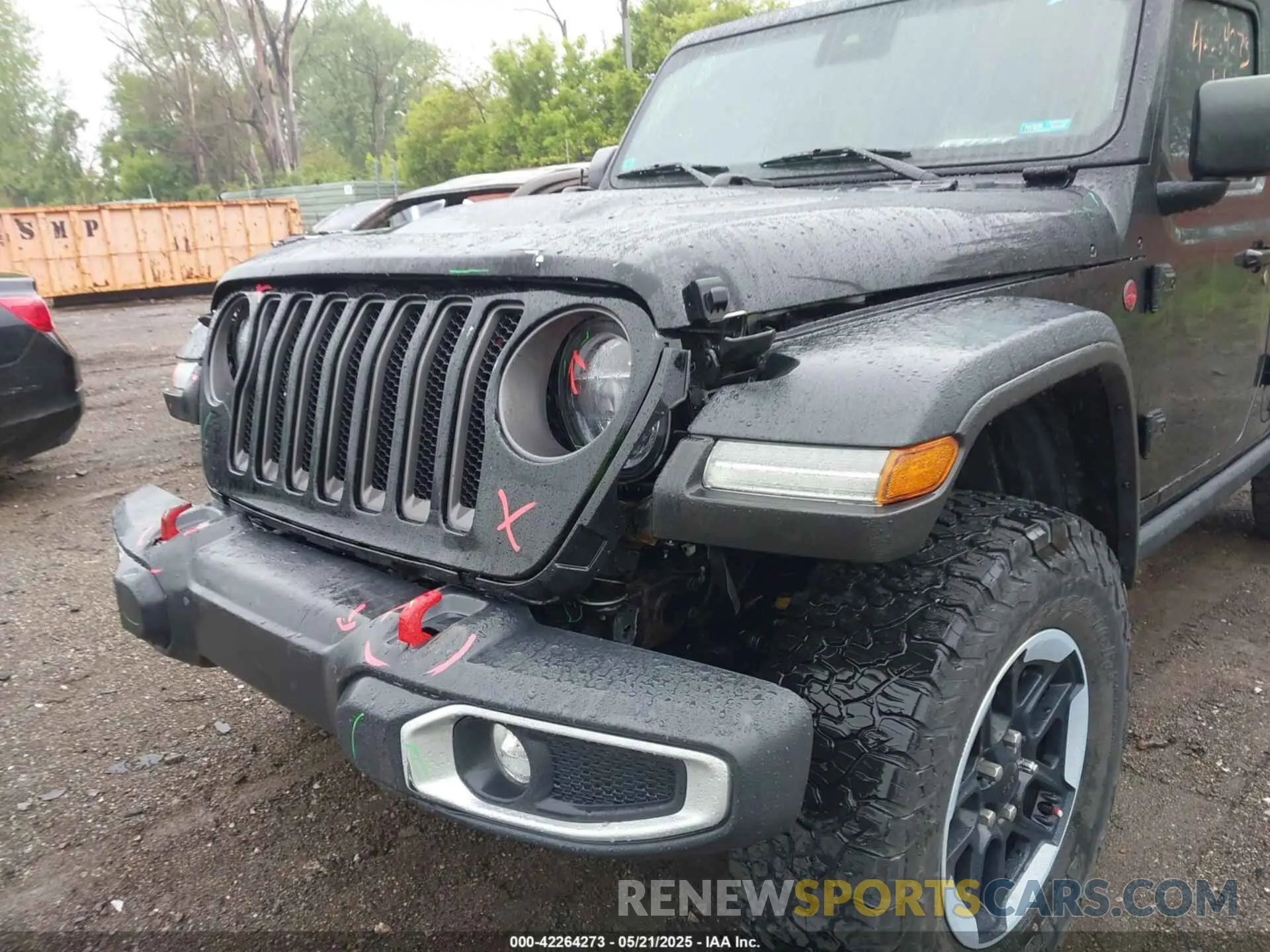 6 Photograph of a damaged car 1C4HJXFG8MW759060 JEEP WRANGLER UNLIMITED 2021