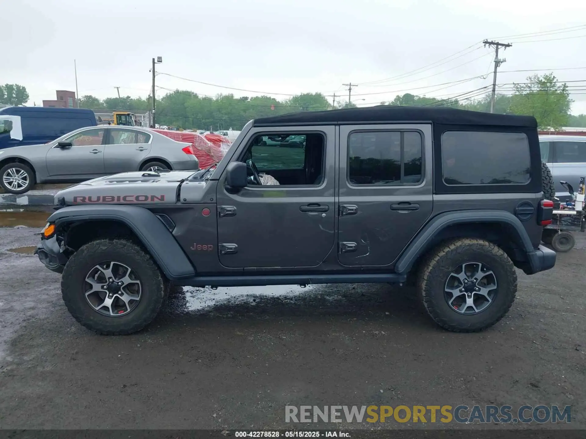 14 Photograph of a damaged car 1C4HJXFG9MW771606 JEEP WRANGLER UNLIMITED 2021
