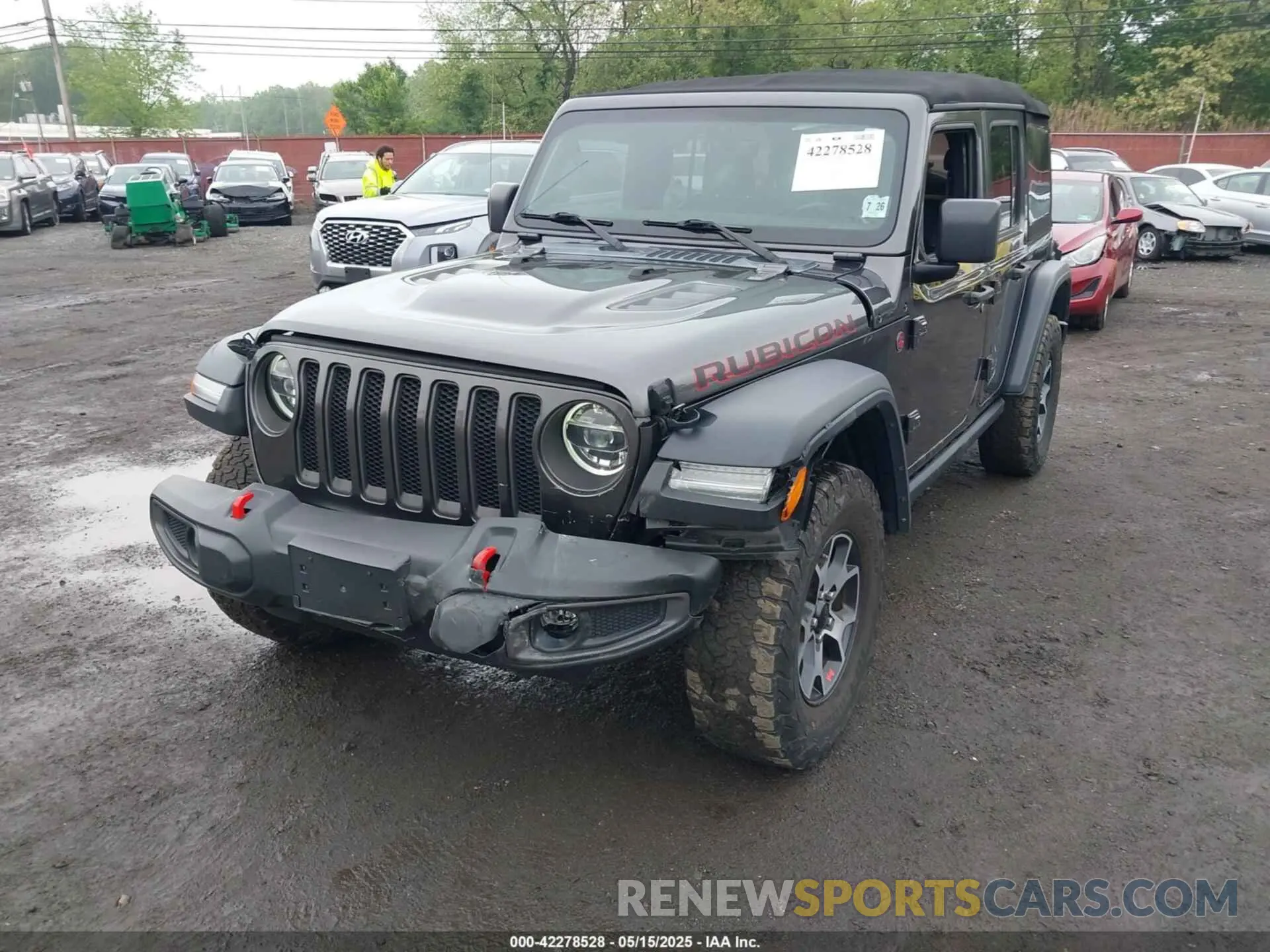 6 Photograph of a damaged car 1C4HJXFG9MW771606 JEEP WRANGLER UNLIMITED 2021
