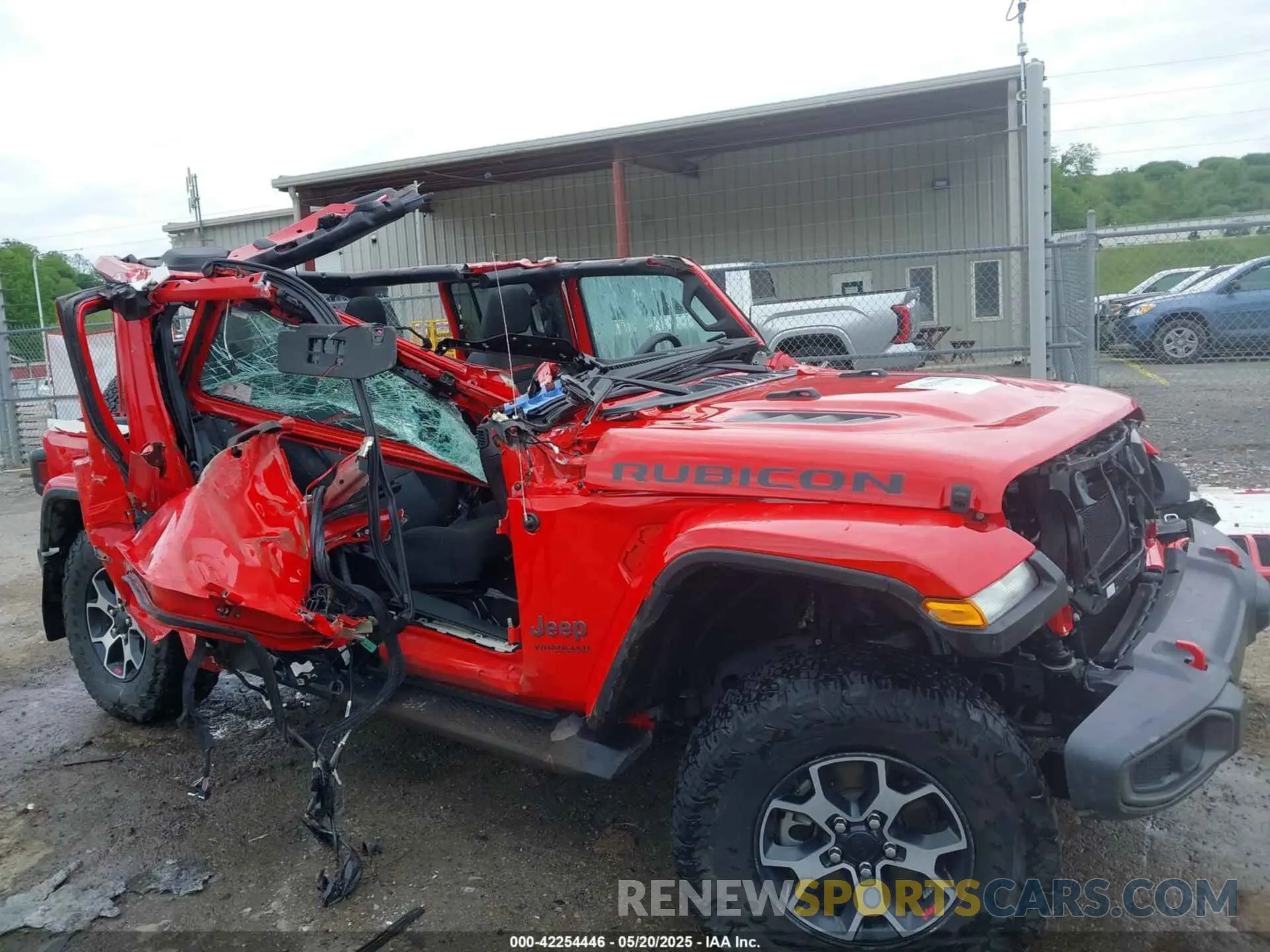6 Photograph of a damaged car 1C4HJXFGXMW688248 JEEP WRANGLER UNLIMITED 2021