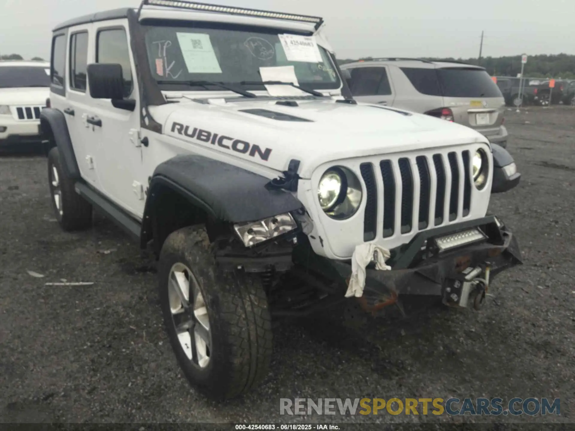6 Photograph of a damaged car 1C4HJXFN1MW796739 JEEP WRANGLER UNLIMITED 2021
