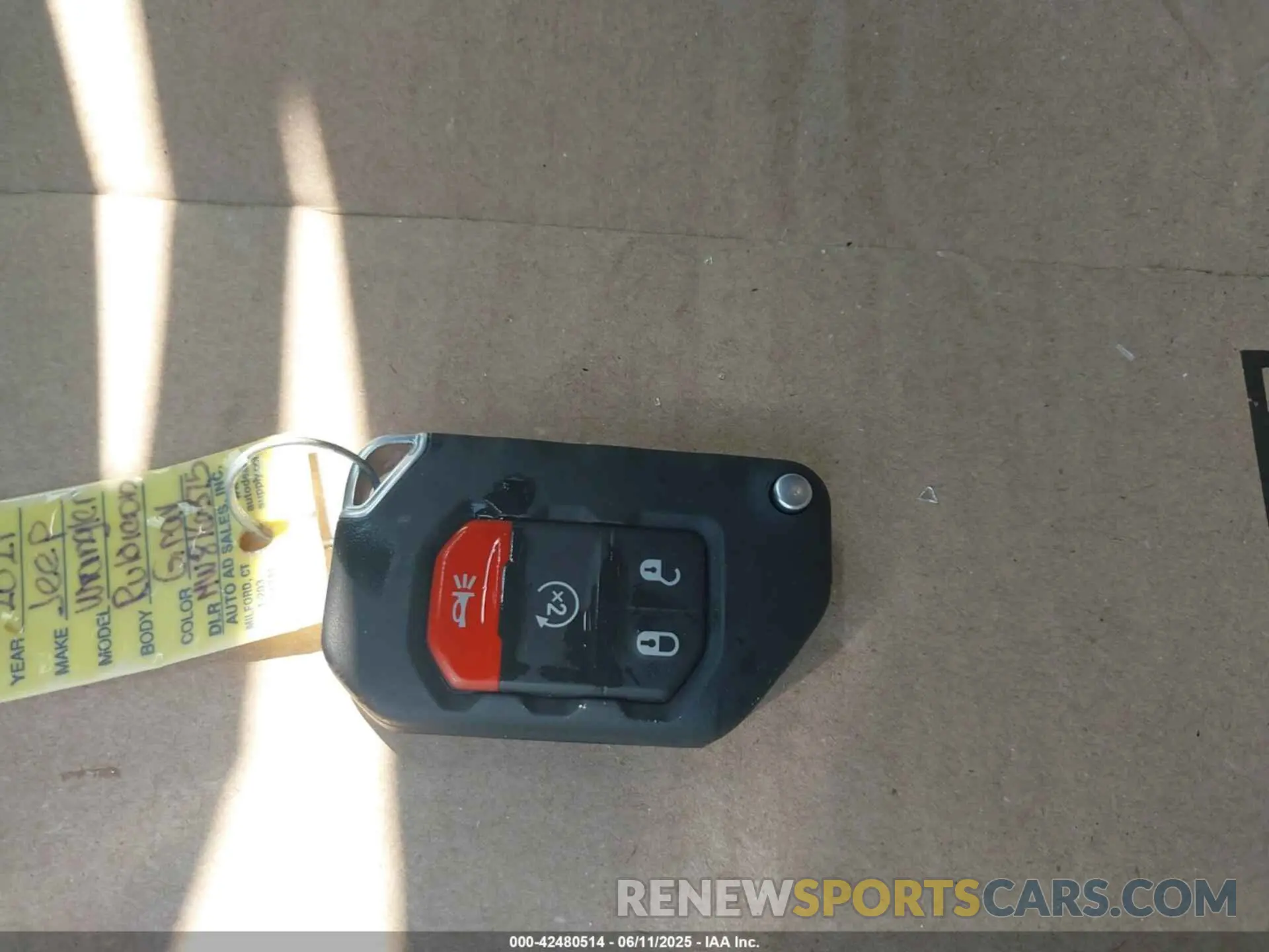 11 Photograph of a damaged car 1C4HJXFN3MW816375 JEEP WRANGLER UNLIMITED 2021