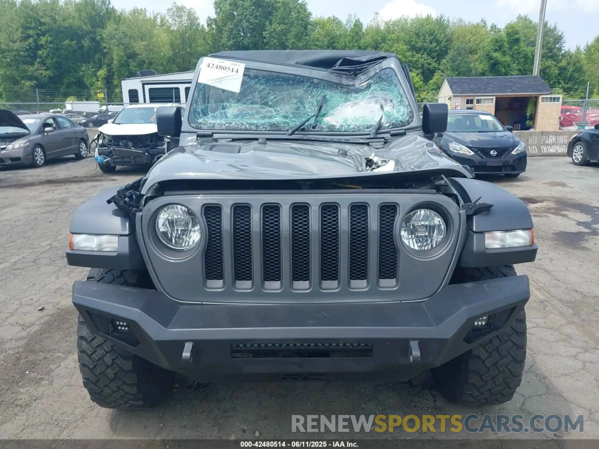 12 Photograph of a damaged car 1C4HJXFN3MW816375 JEEP WRANGLER UNLIMITED 2021