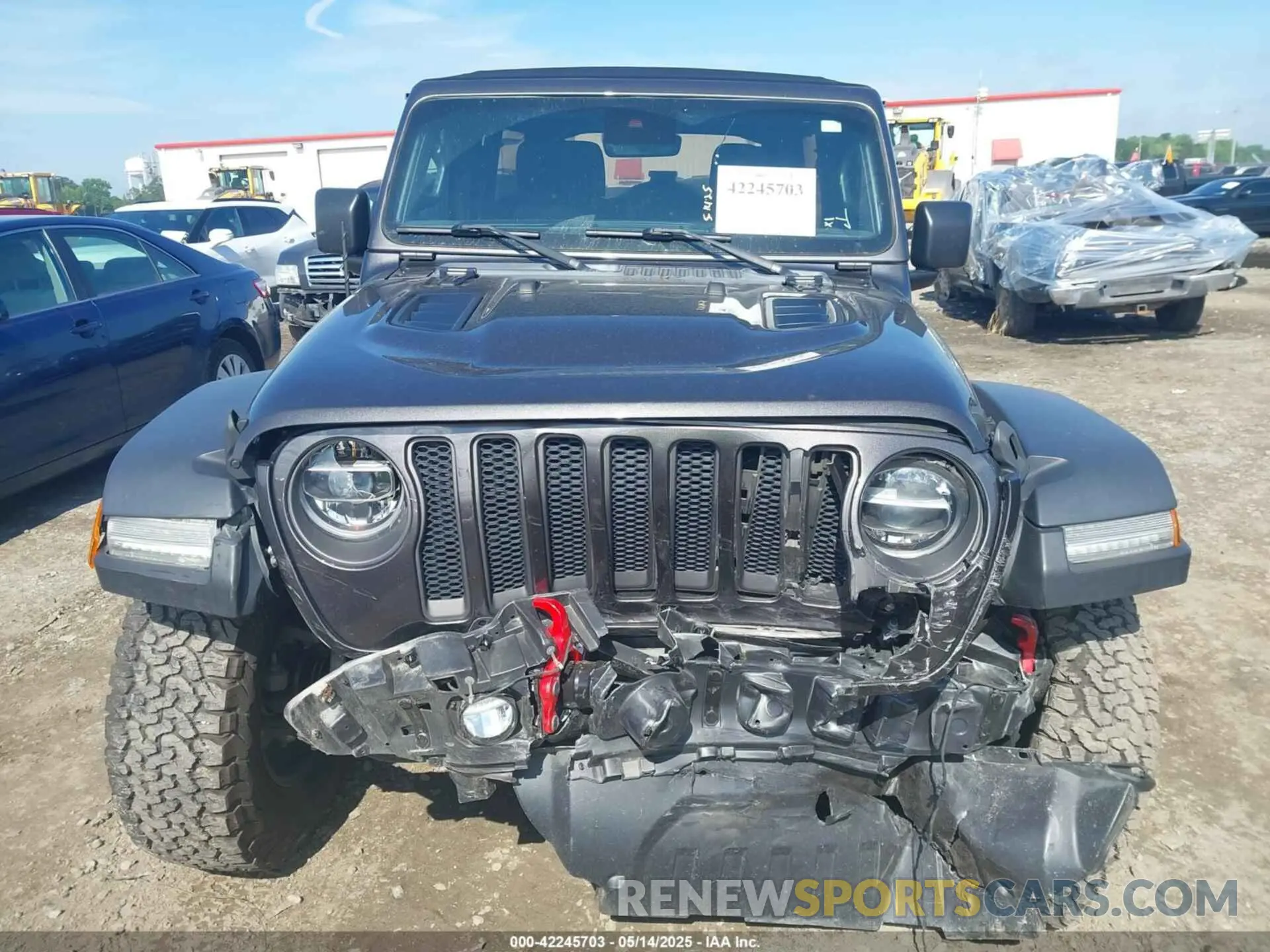 12 Photograph of a damaged car 1C4HJXFN5MW509483 JEEP WRANGLER UNLIMITED 2021