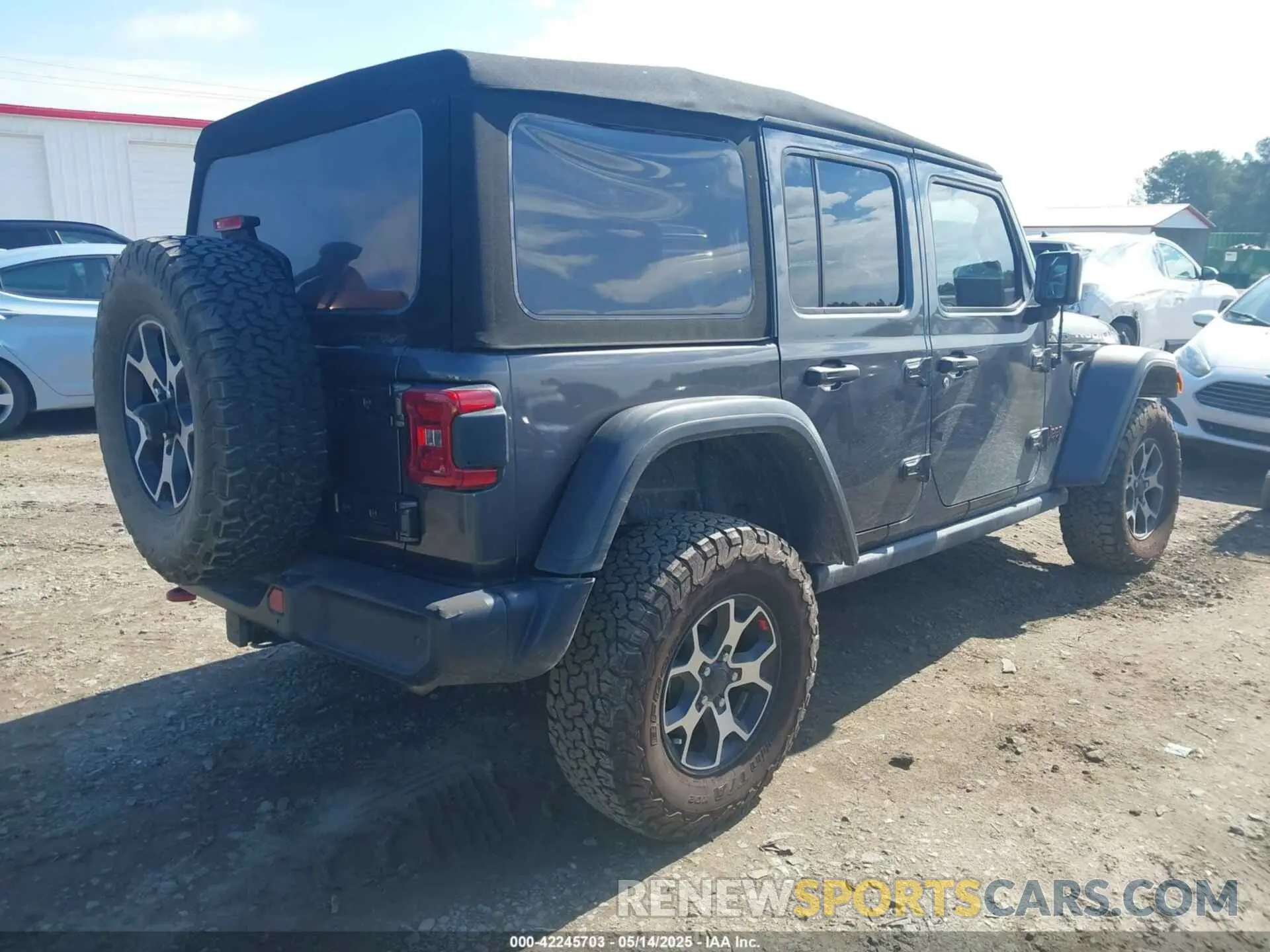 4 Photograph of a damaged car 1C4HJXFN5MW509483 JEEP WRANGLER UNLIMITED 2021