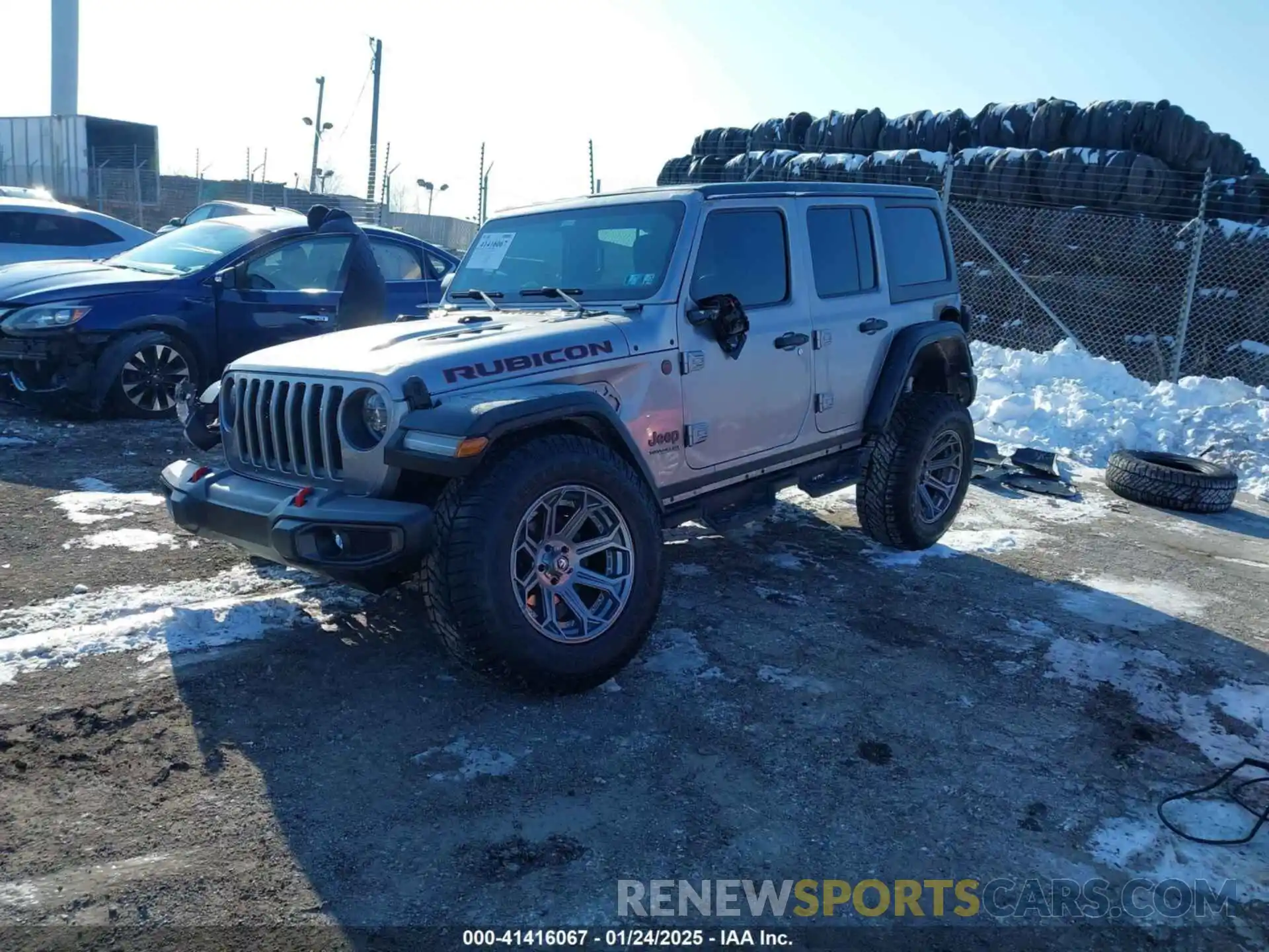 2 Photograph of a damaged car 1C4HJXFN8MW546186 JEEP WRANGLER UNLIMITED 2021