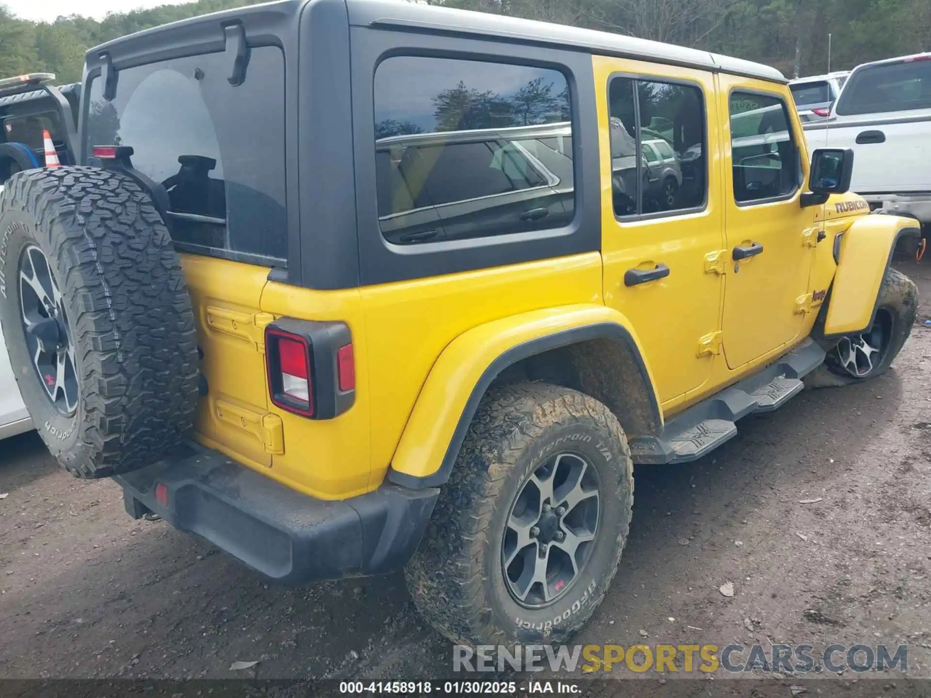 4 Photograph of a damaged car 1C4HJXFN9MW658365 JEEP WRANGLER UNLIMITED 2021