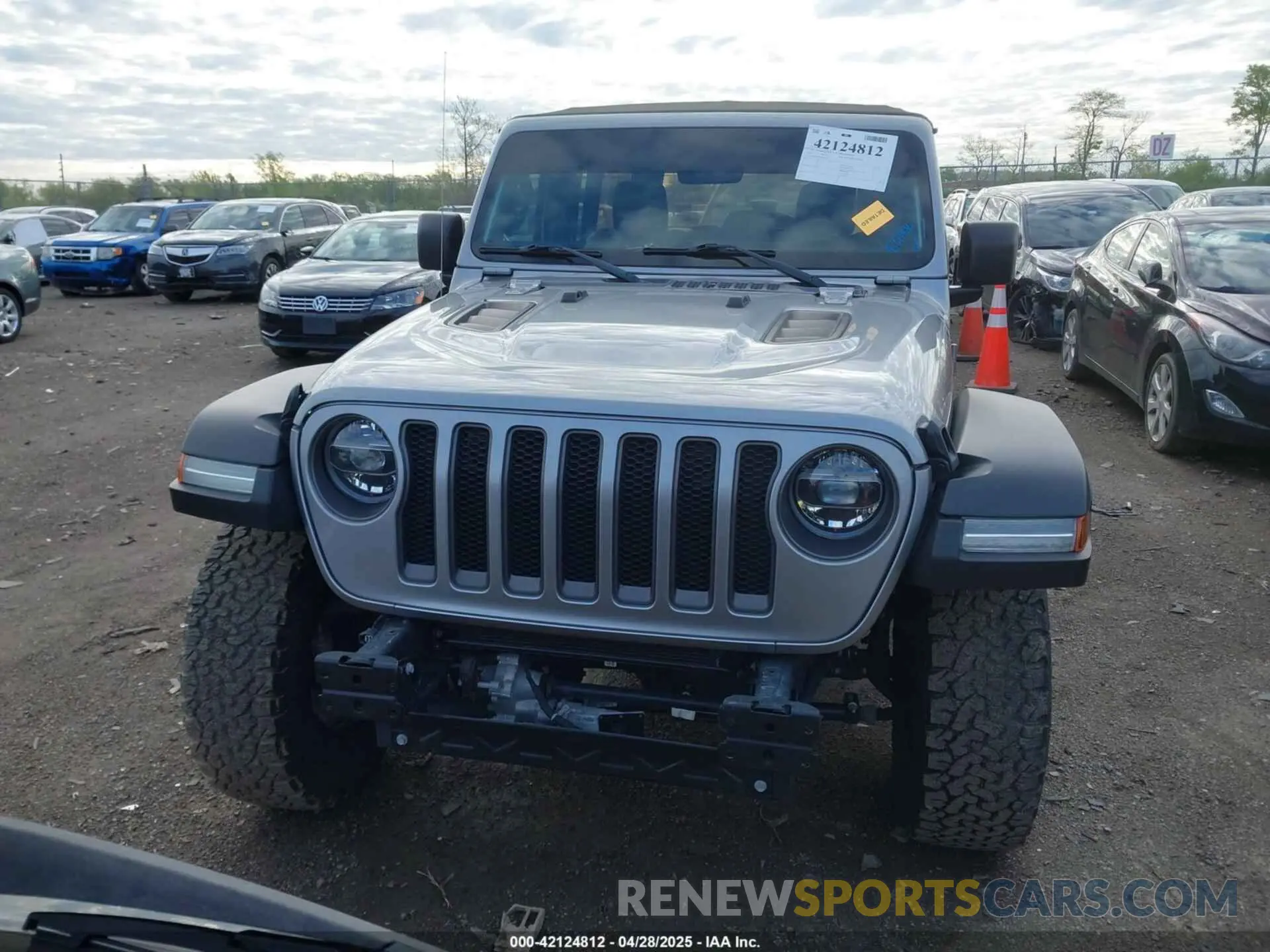 13 Photograph of a damaged car 1C4HJXFNXMW560512 JEEP WRANGLER UNLIMITED 2021