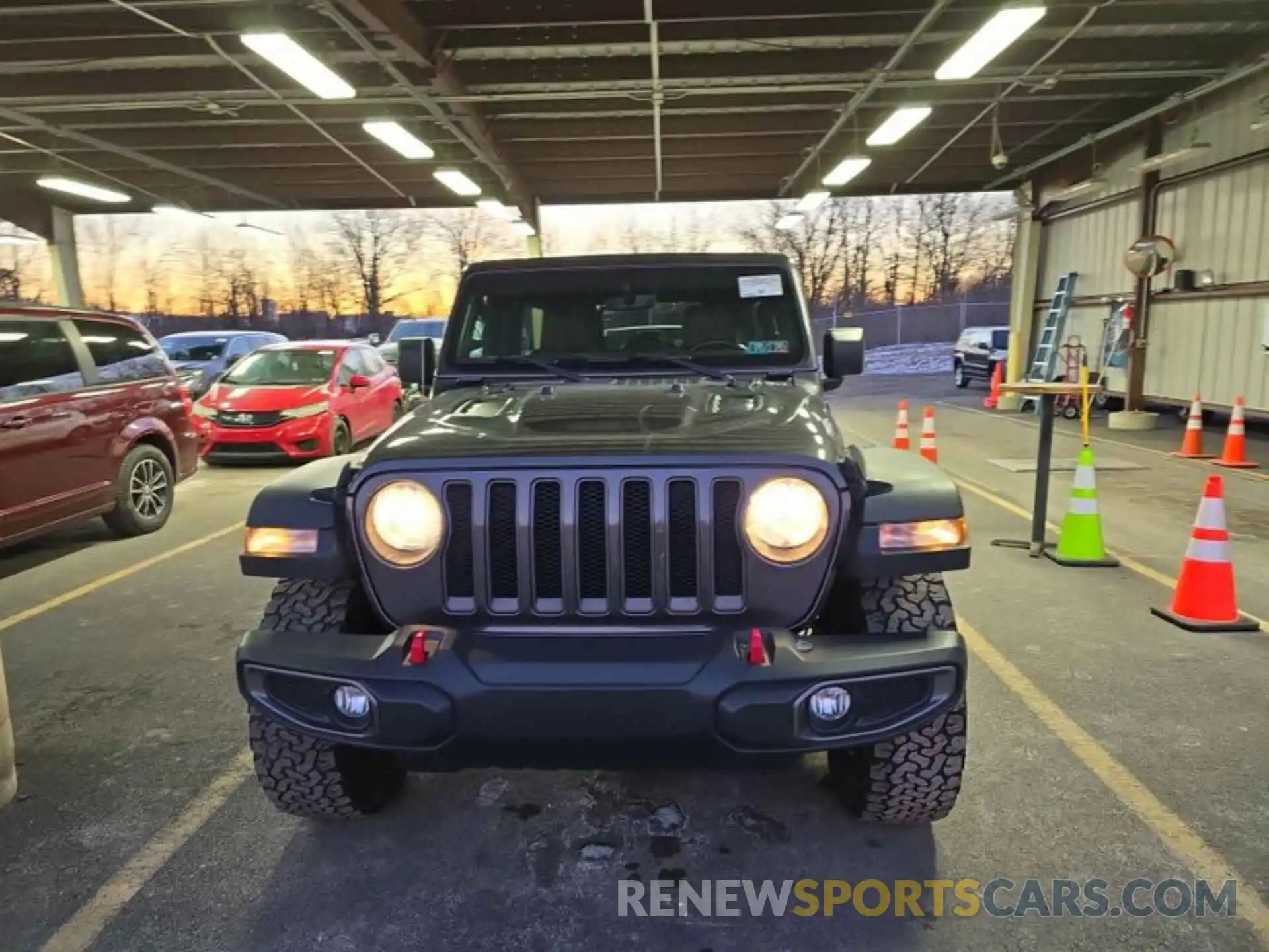 6 Photograph of a damaged car 1C4HJXFNXMW681587 JEEP WRANGLER UNLIMITED 2021