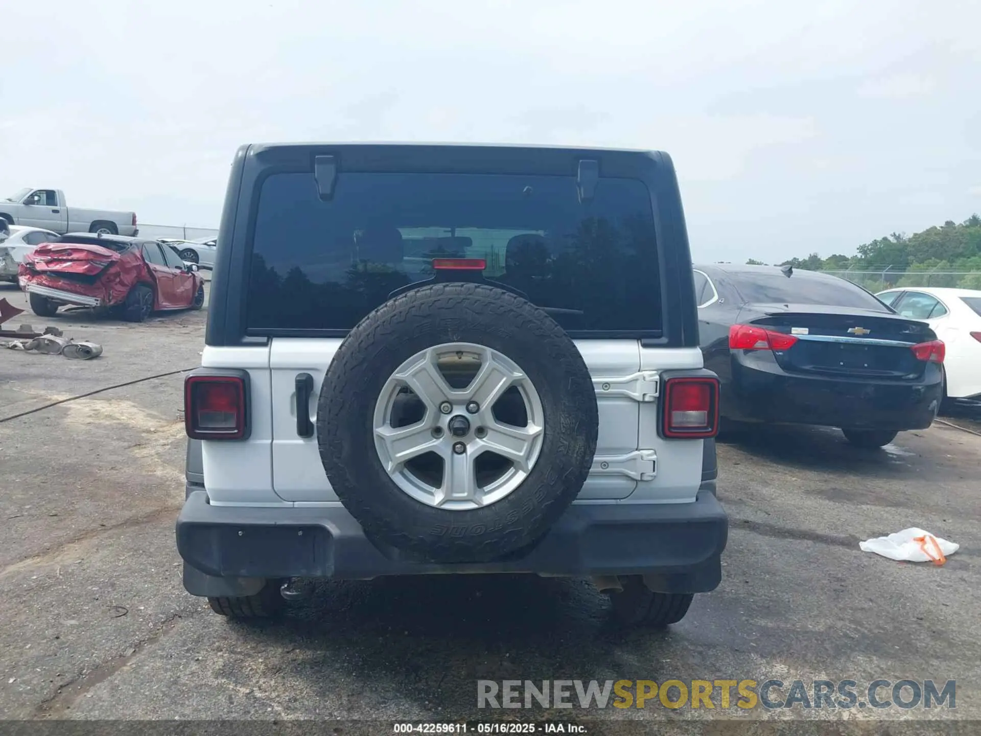 16 Photograph of a damaged car 1C4HJXKN2MW623723 JEEP WRANGLER UNLIMITED 2021