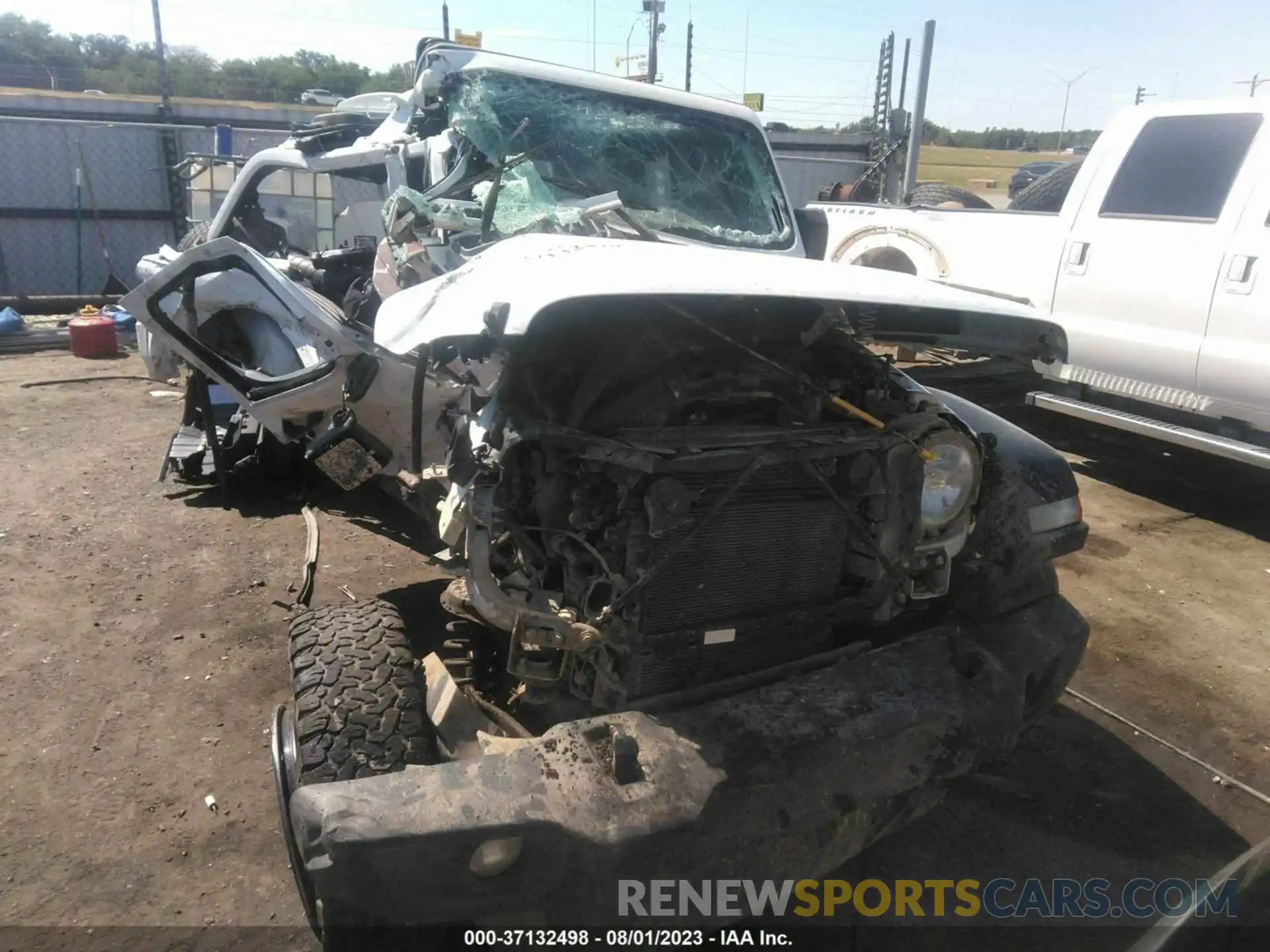 13 Photograph of a damaged car 1C4HJXKNXMW703657 JEEP WRANGLER UNLIMITED 2021