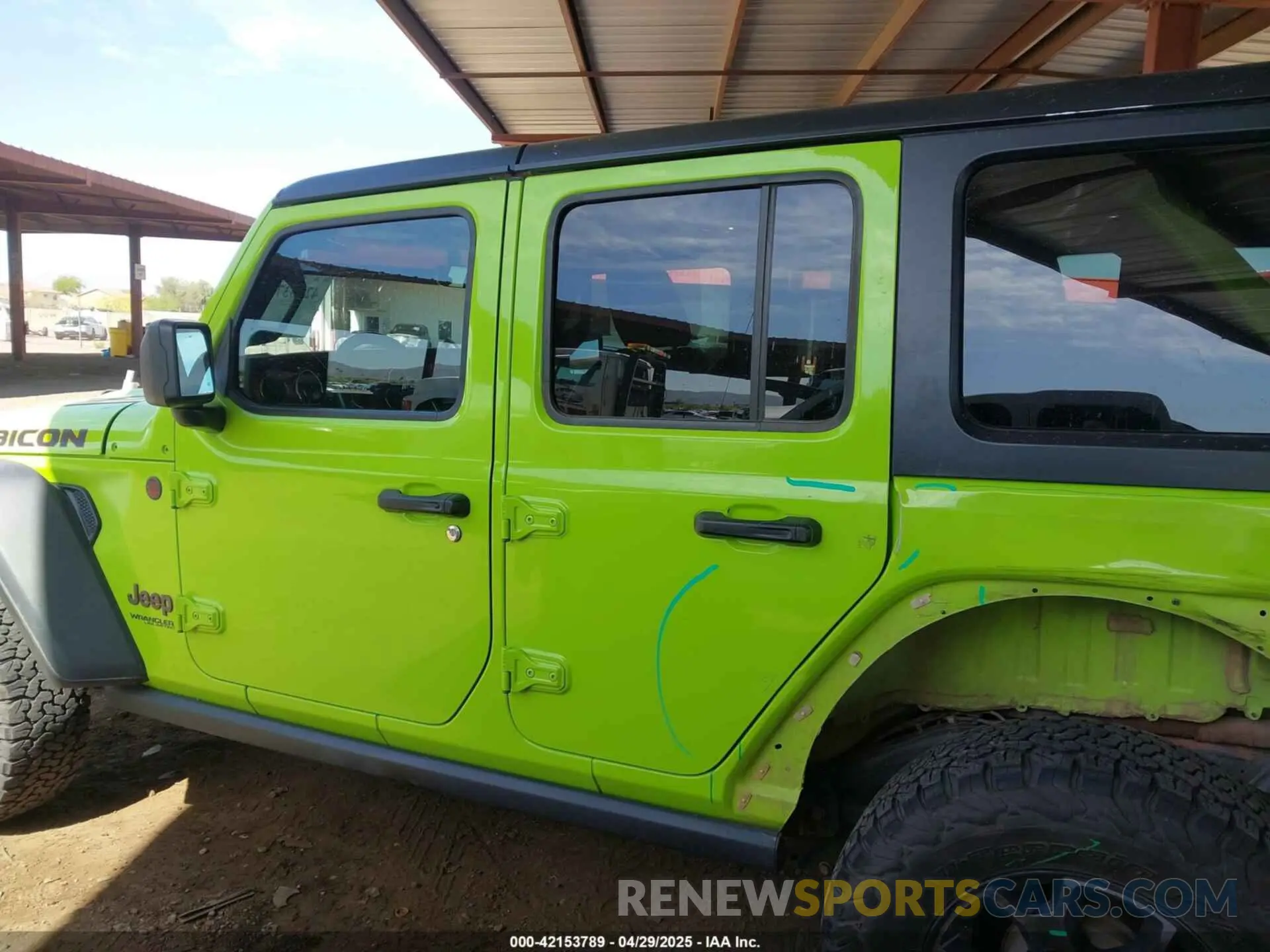 15 Photograph of a damaged car 1C4JJXFM4MW833906 JEEP WRANGLER UNLIMITED 2021