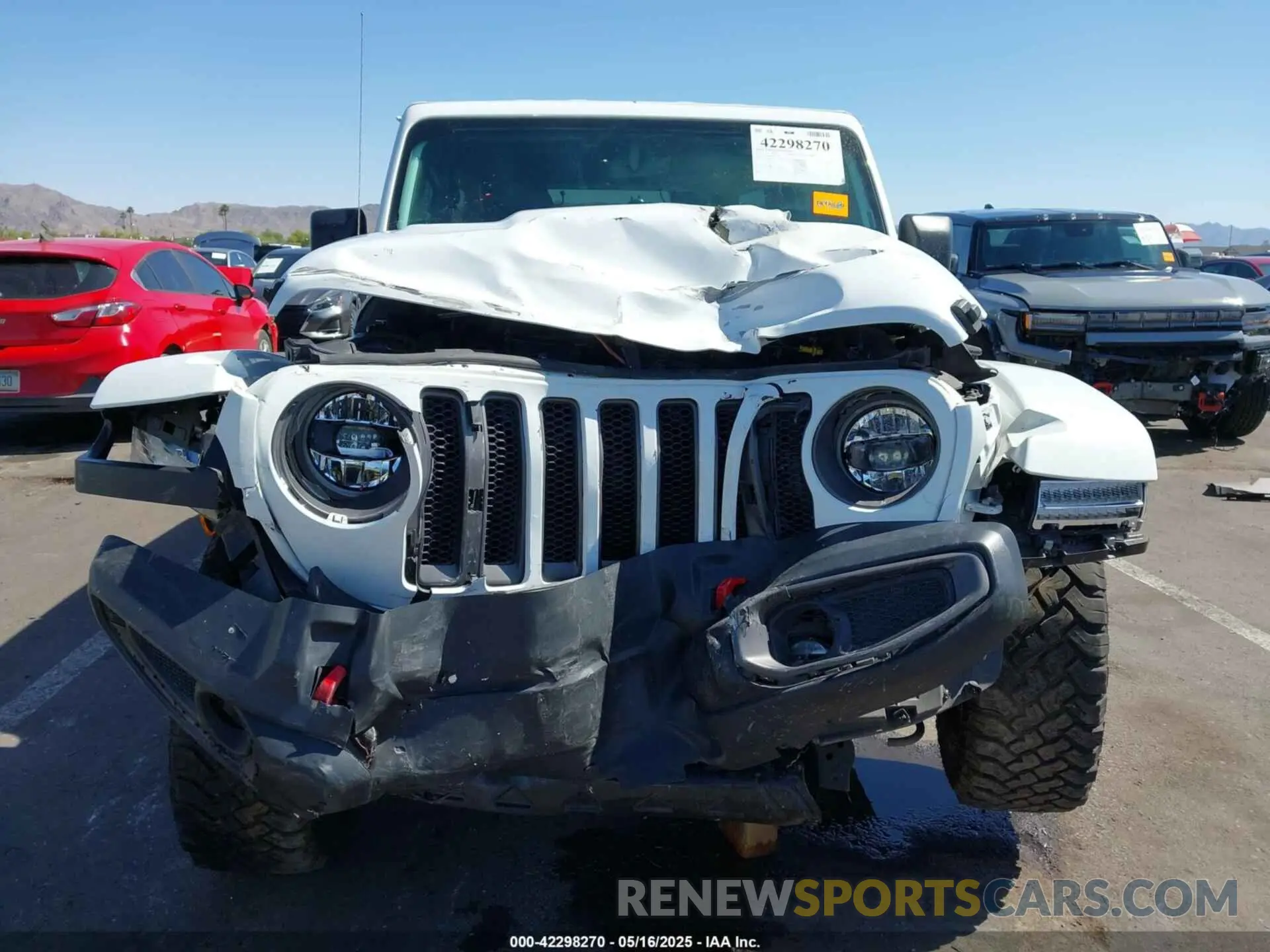 12 Photograph of a damaged car 1C4JJXFM5MW517947 JEEP WRANGLER UNLIMITED 2021
