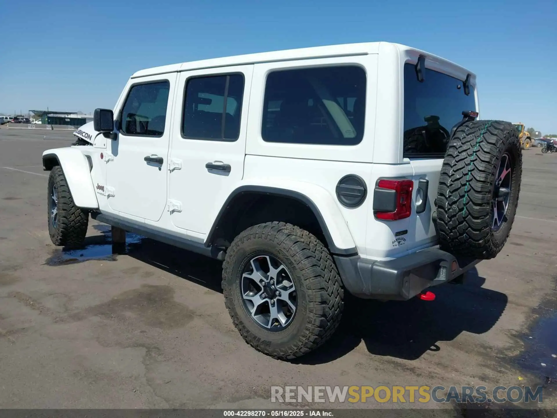 3 Photograph of a damaged car 1C4JJXFM5MW517947 JEEP WRANGLER UNLIMITED 2021
