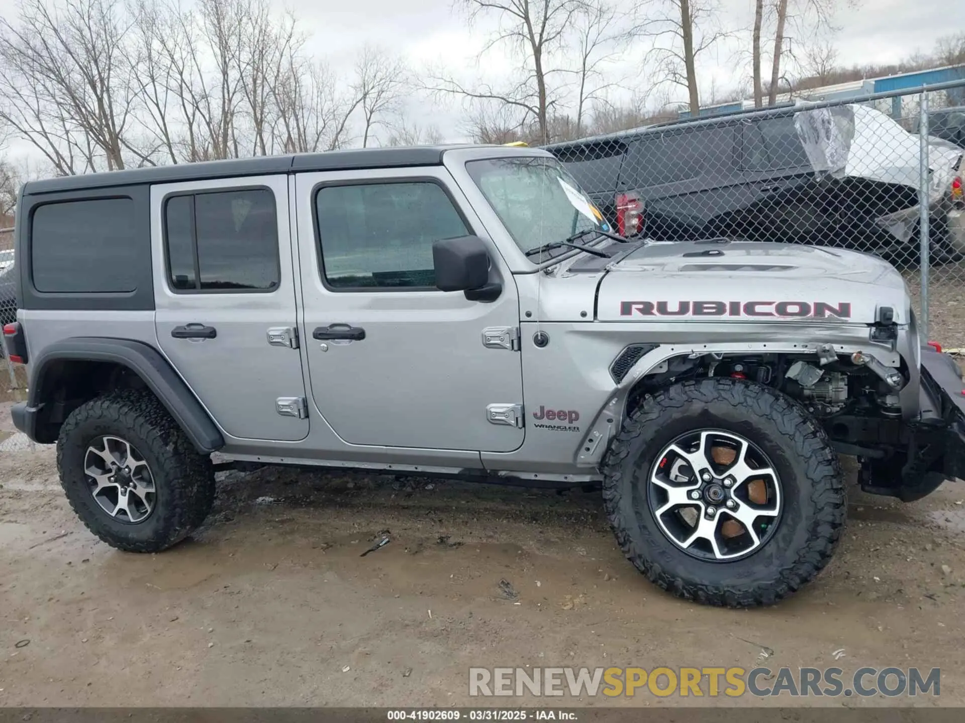 13 Photograph of a damaged car 1C4JJXFM6MW543912 JEEP WRANGLER UNLIMITED 2021