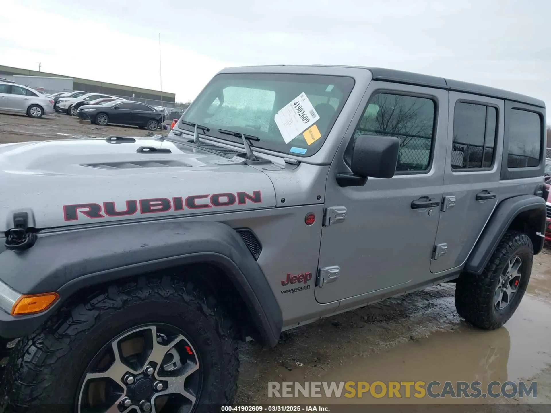 14 Photograph of a damaged car 1C4JJXFM6MW543912 JEEP WRANGLER UNLIMITED 2021