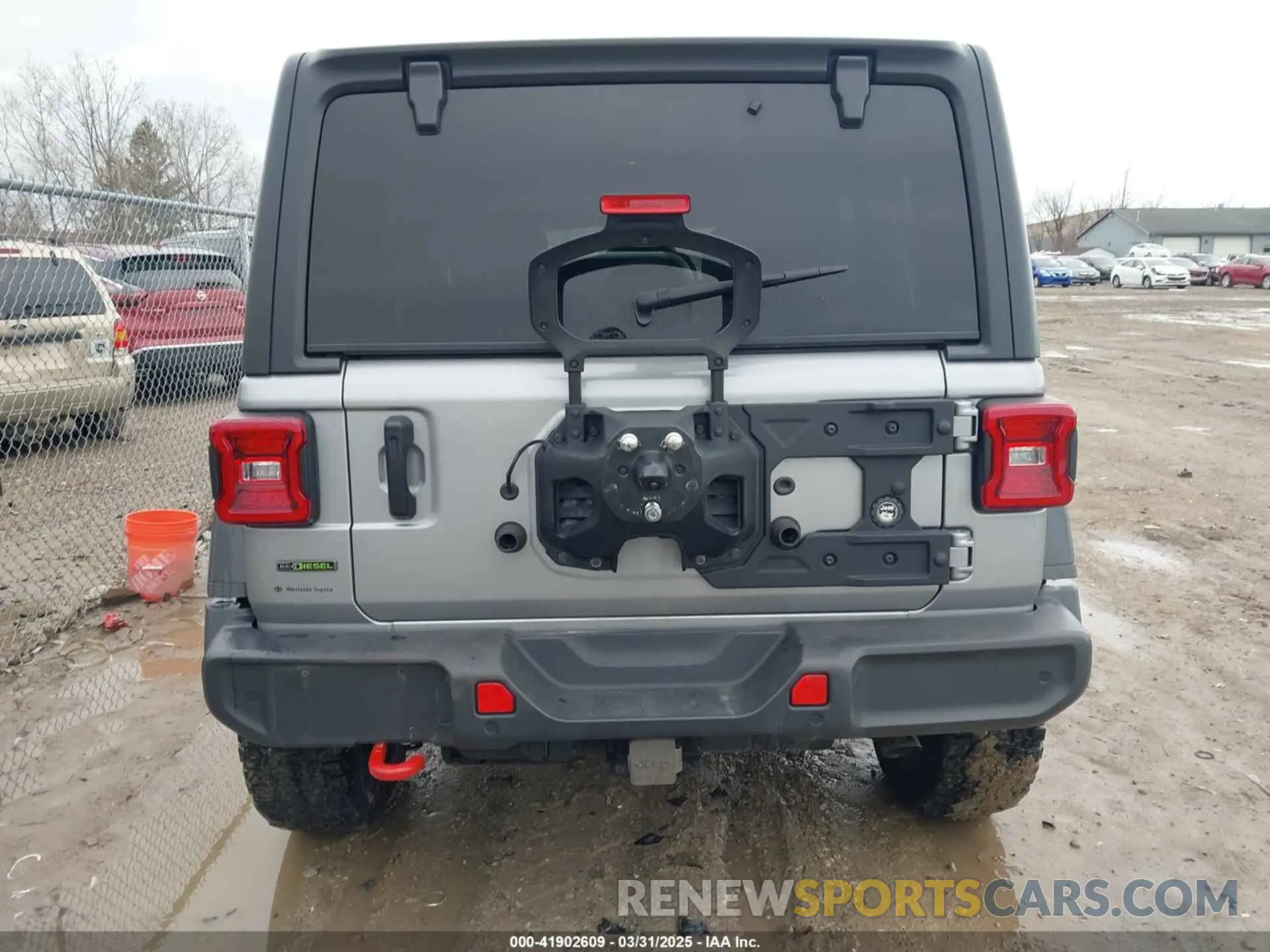 16 Photograph of a damaged car 1C4JJXFM6MW543912 JEEP WRANGLER UNLIMITED 2021