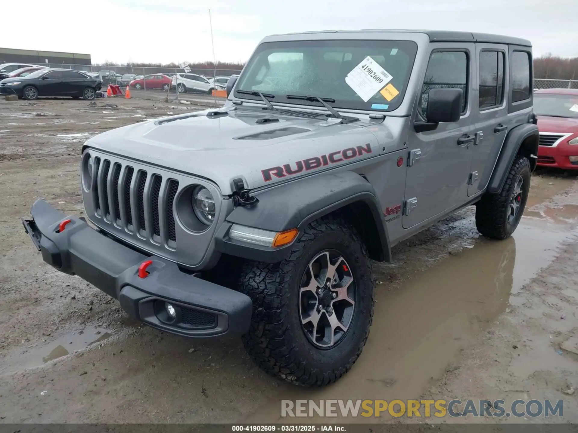 2 Photograph of a damaged car 1C4JJXFM6MW543912 JEEP WRANGLER UNLIMITED 2021