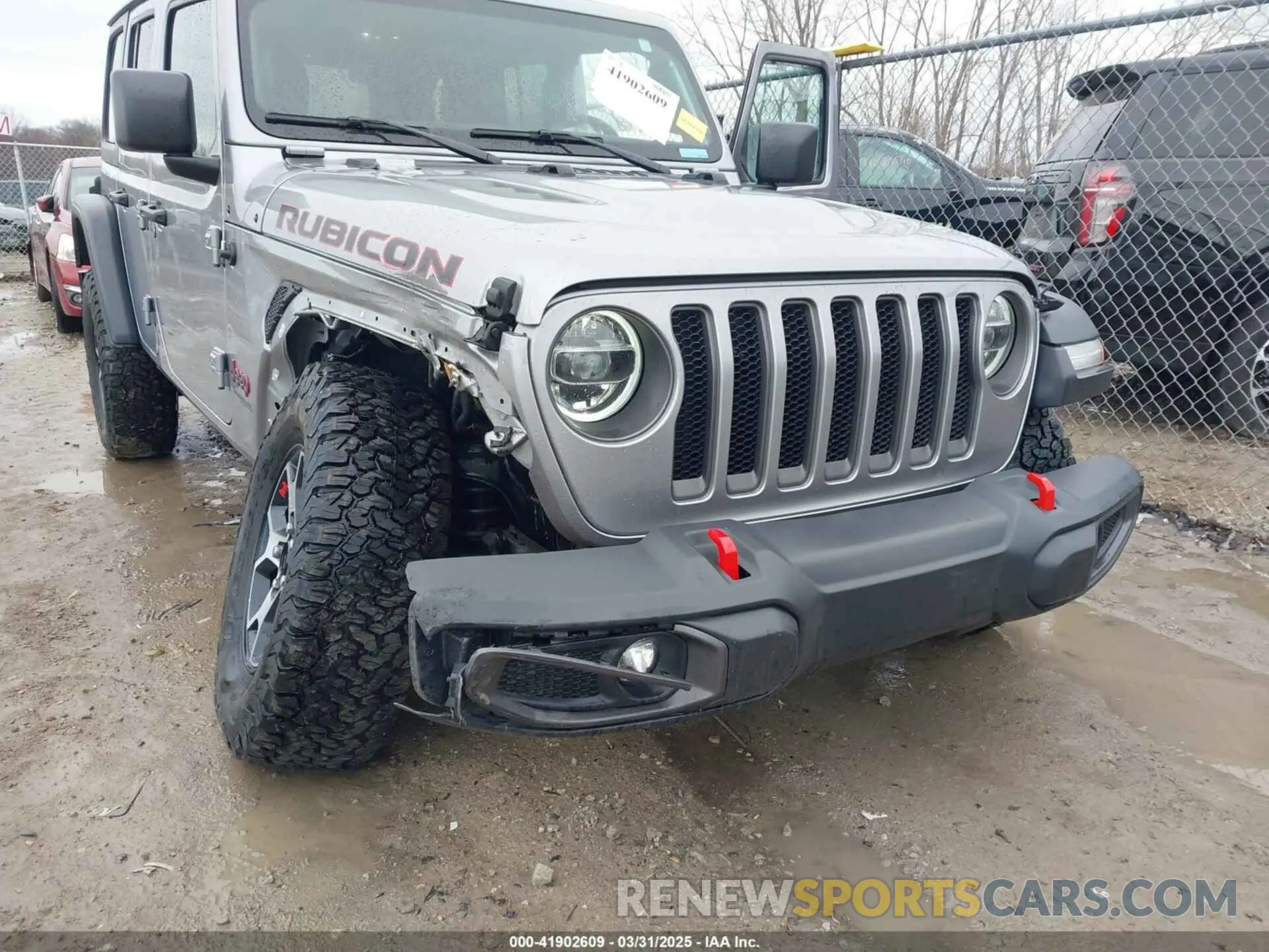 6 Photograph of a damaged car 1C4JJXFM6MW543912 JEEP WRANGLER UNLIMITED 2021