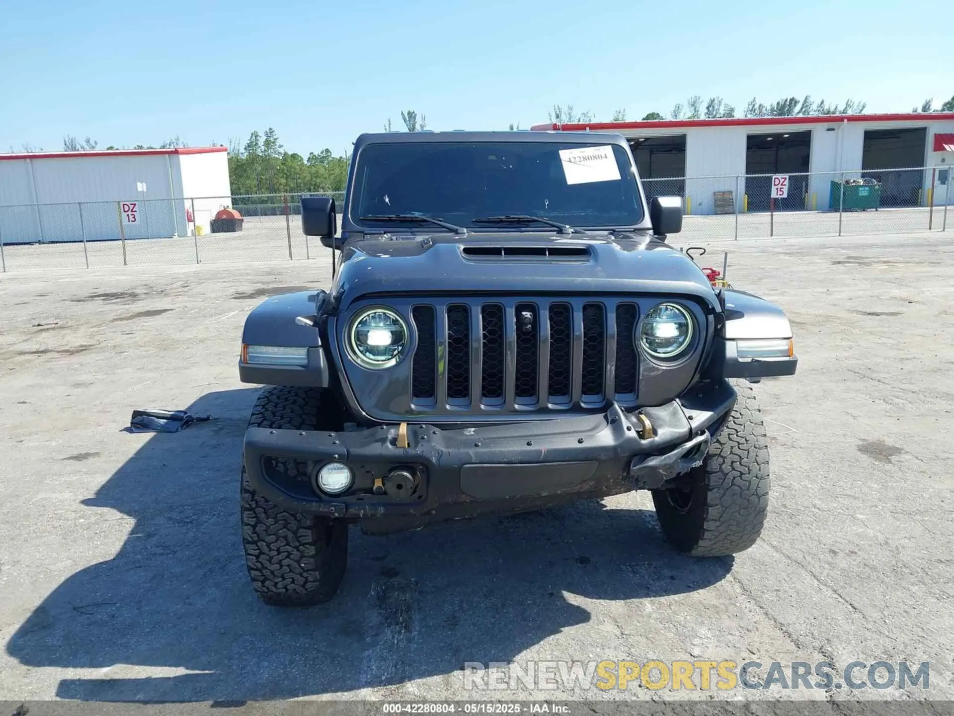6 Photograph of a damaged car 1C4JJXSJ9MW774508 JEEP WRANGLER UNLIMITED 2021